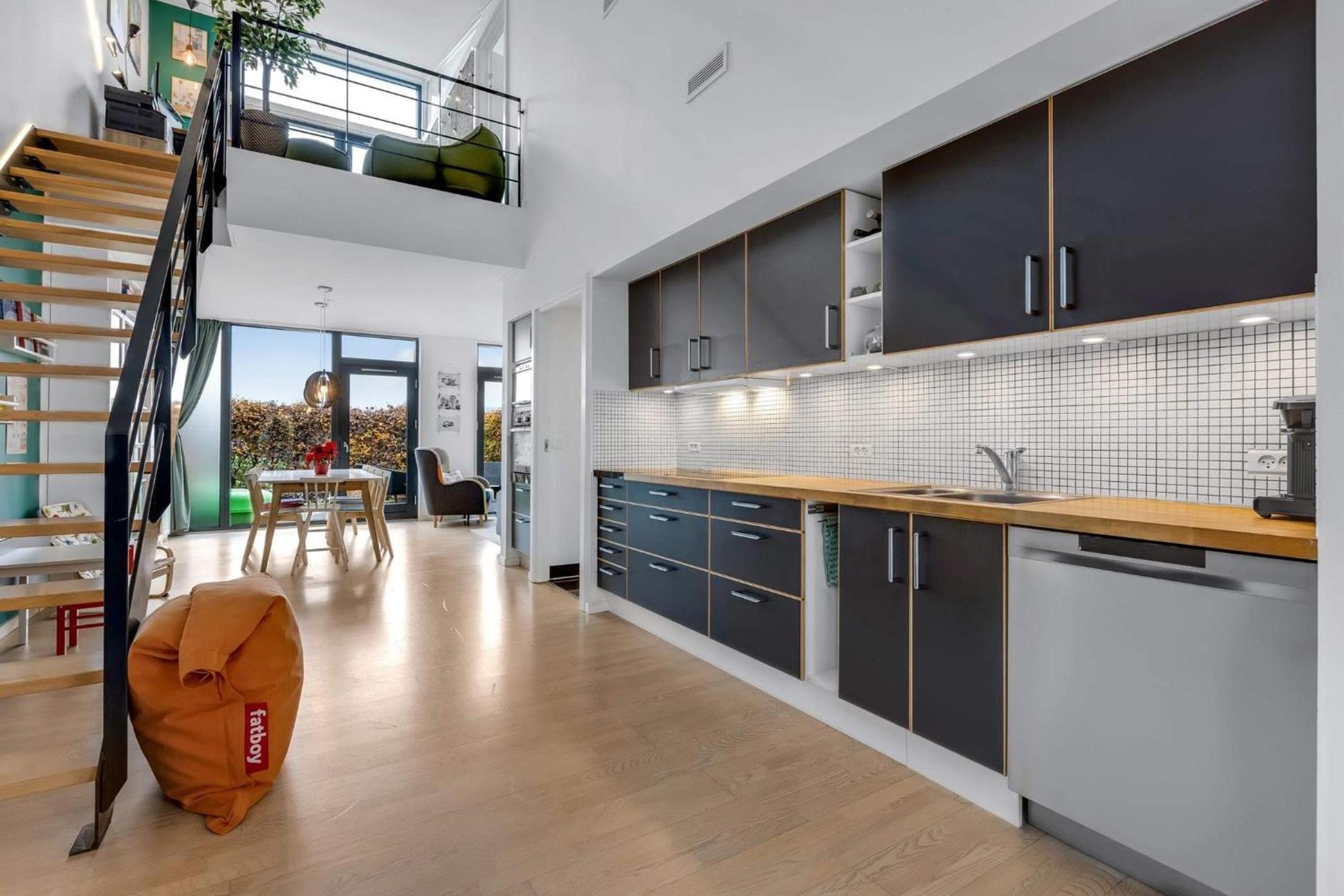 Stort arkitekt tegnet hus