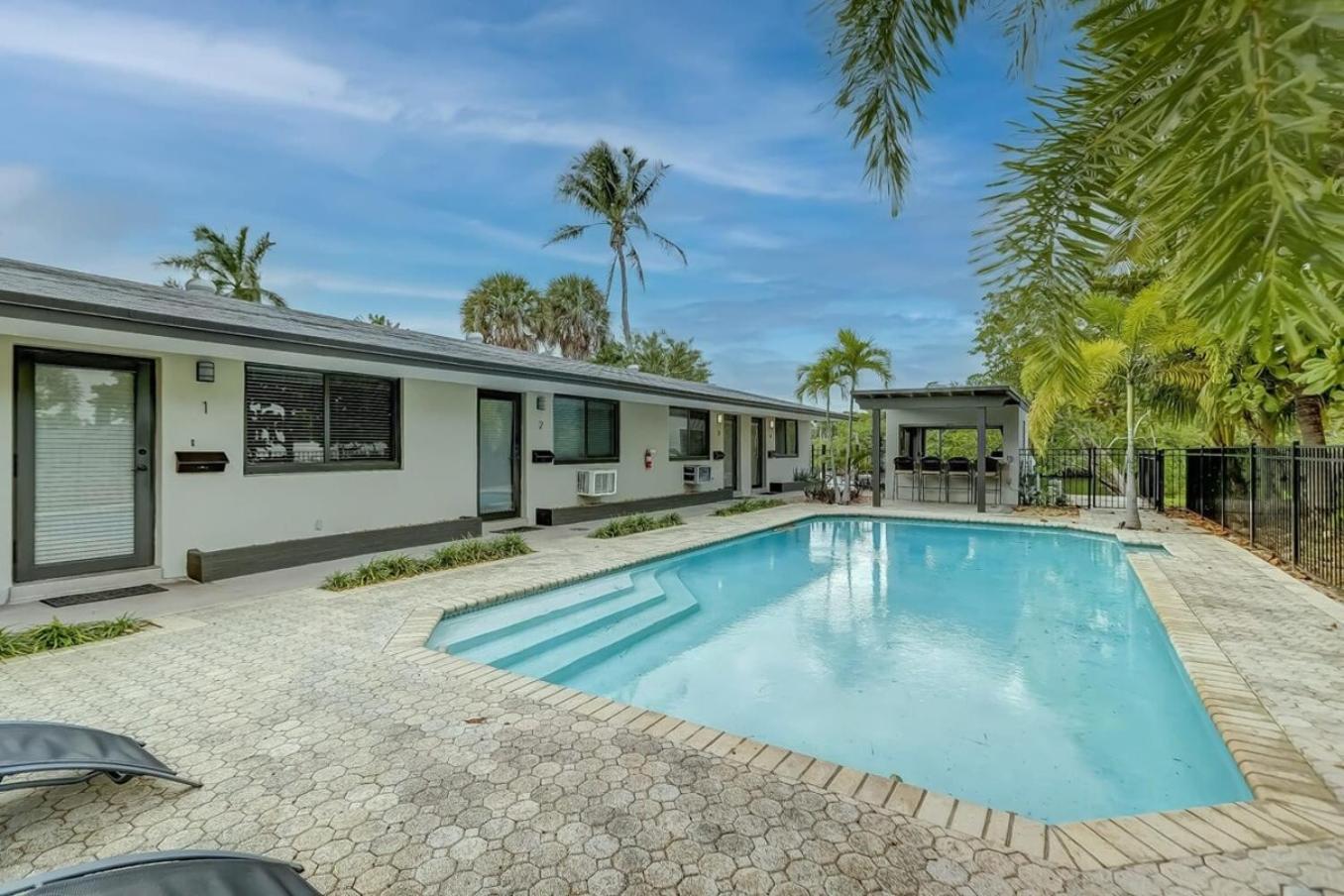 Waterfront Apartment Private Patio Pool