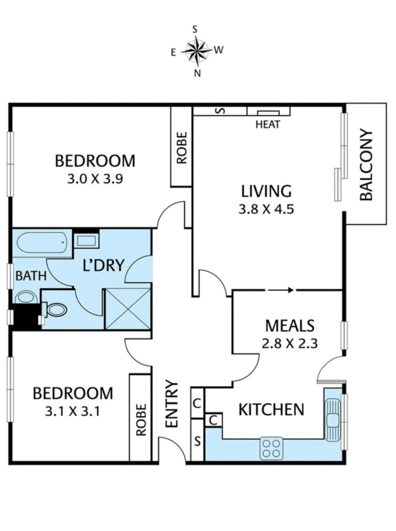Peaceful apartment in Camberwell