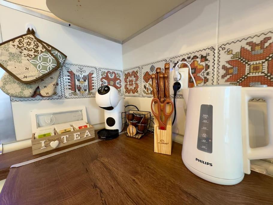 Boho Apartment Plovdiv with Private Parking Space