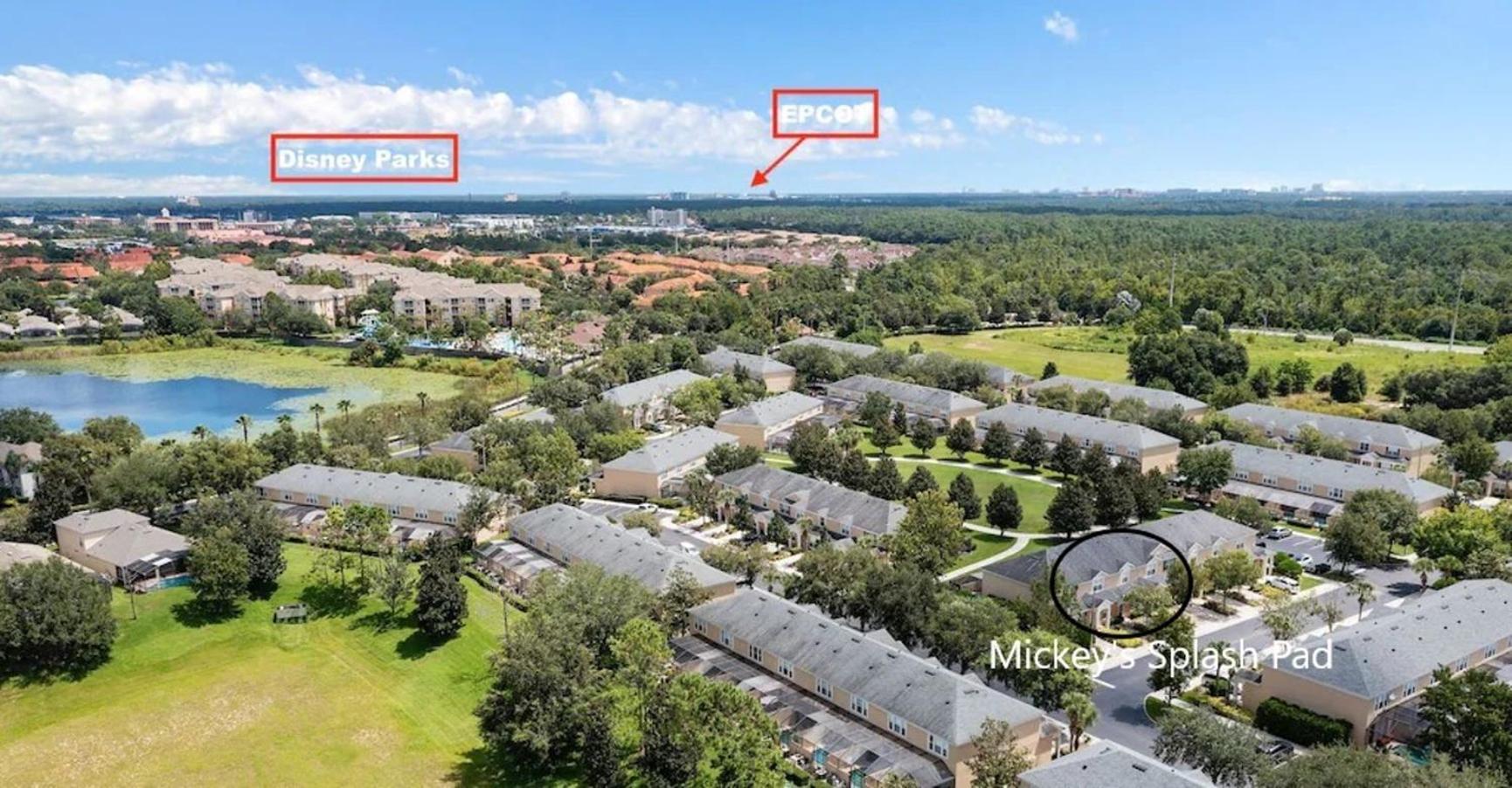 Private Pool Disney Townhome - Walk to Water Park