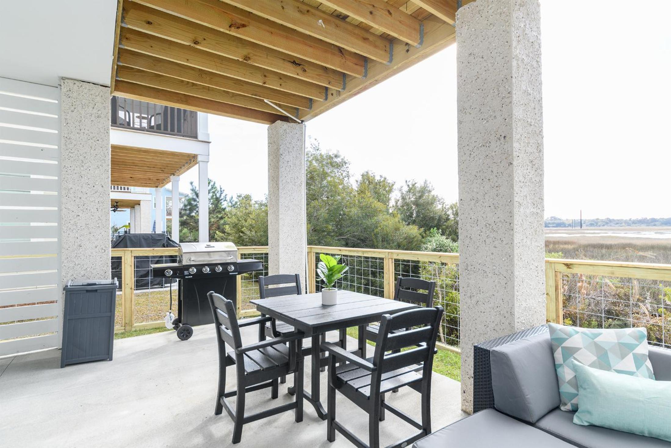 (22) BRAND NEW Marsh View Home, private pool, 5 min. Drive to Beach, Baby & Kid Friendly view 4