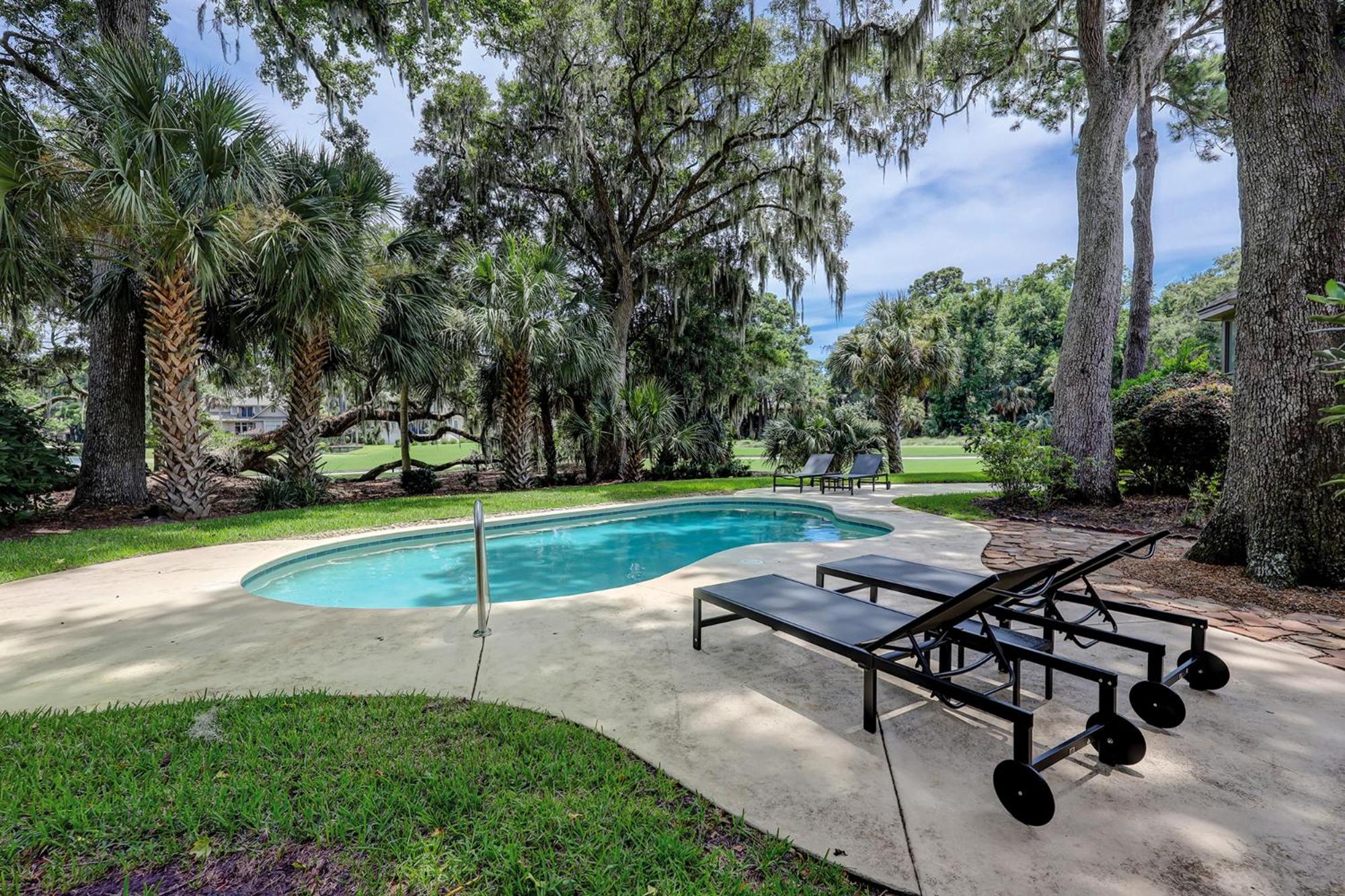 Luxury 4 BR 45 BA Home w Double Master Suites private pool Sea Pines Resort Gorgeous views view 5