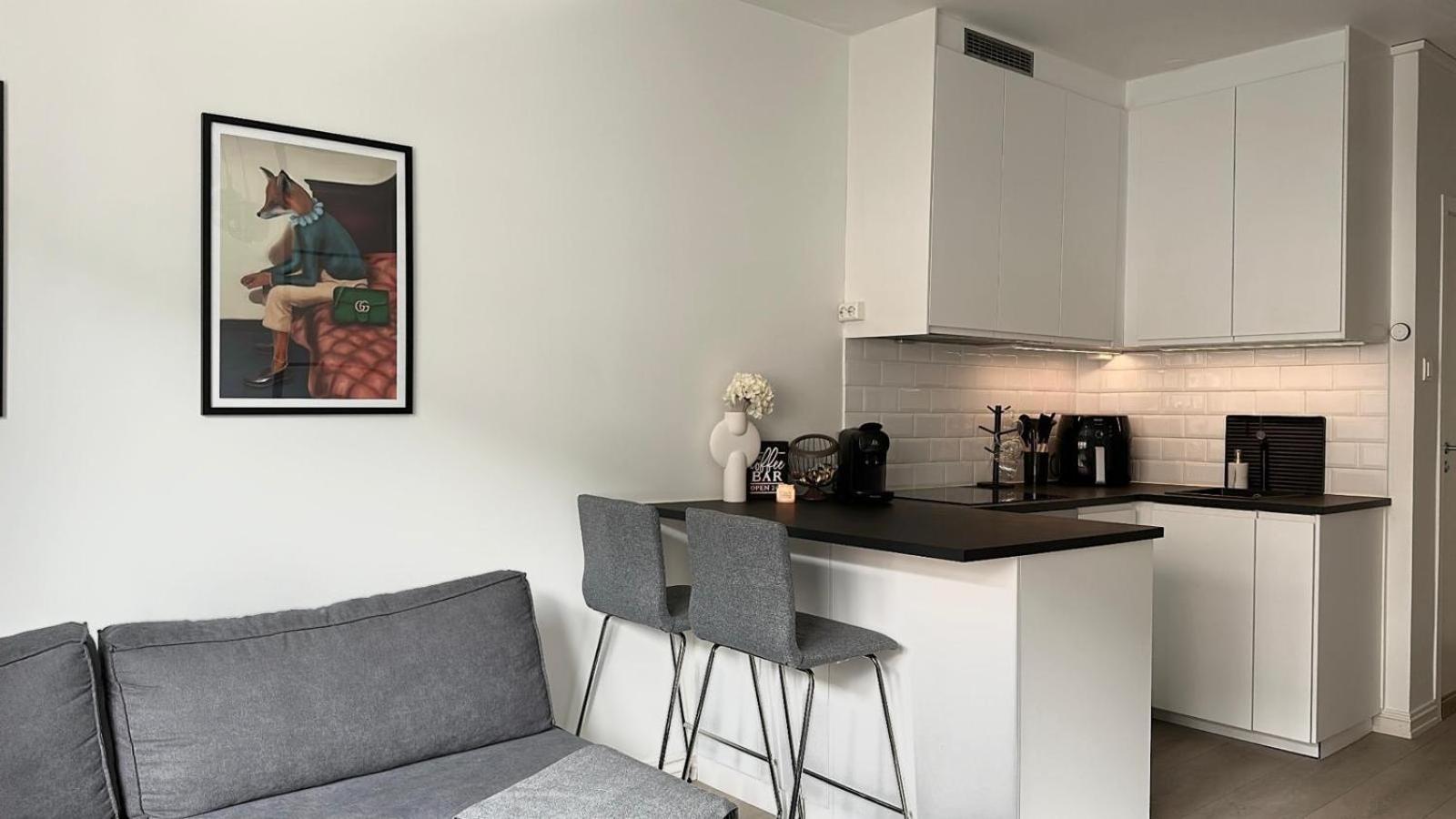 Cozy City Studio with free parking view 2