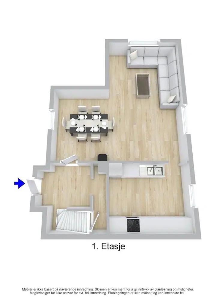 Modern and central residence with charming garden view 5