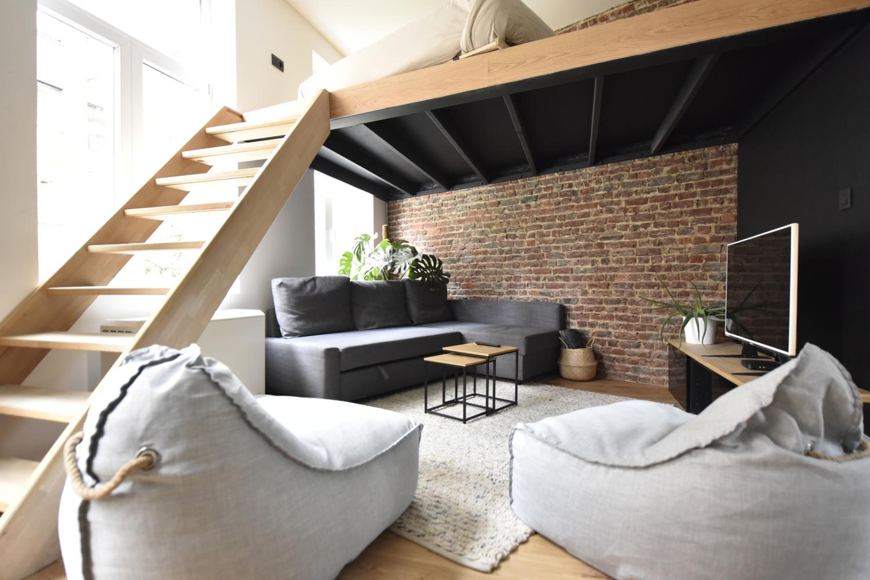 Modern apartment center Brussels