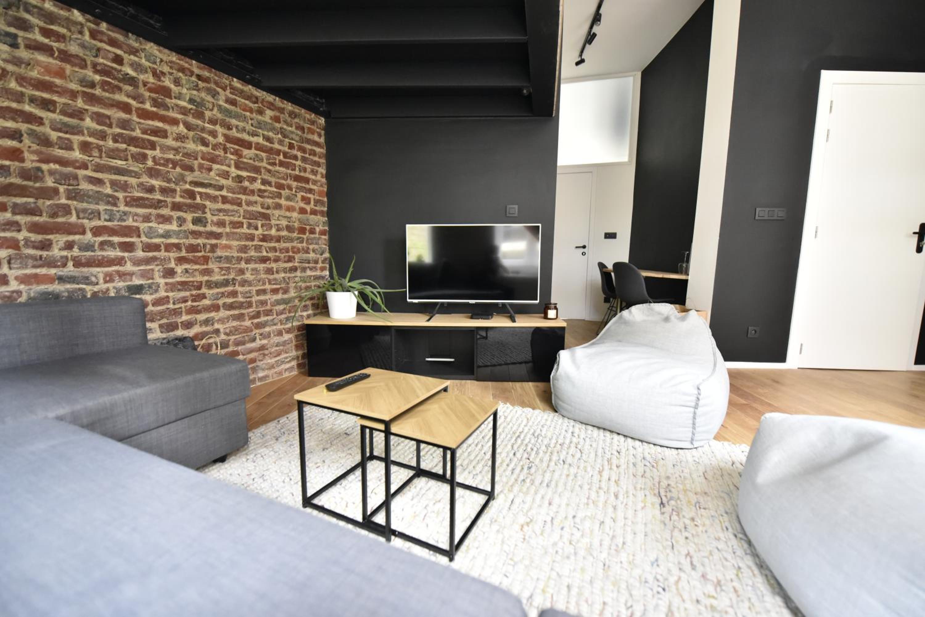 Modern apartment center Brussels