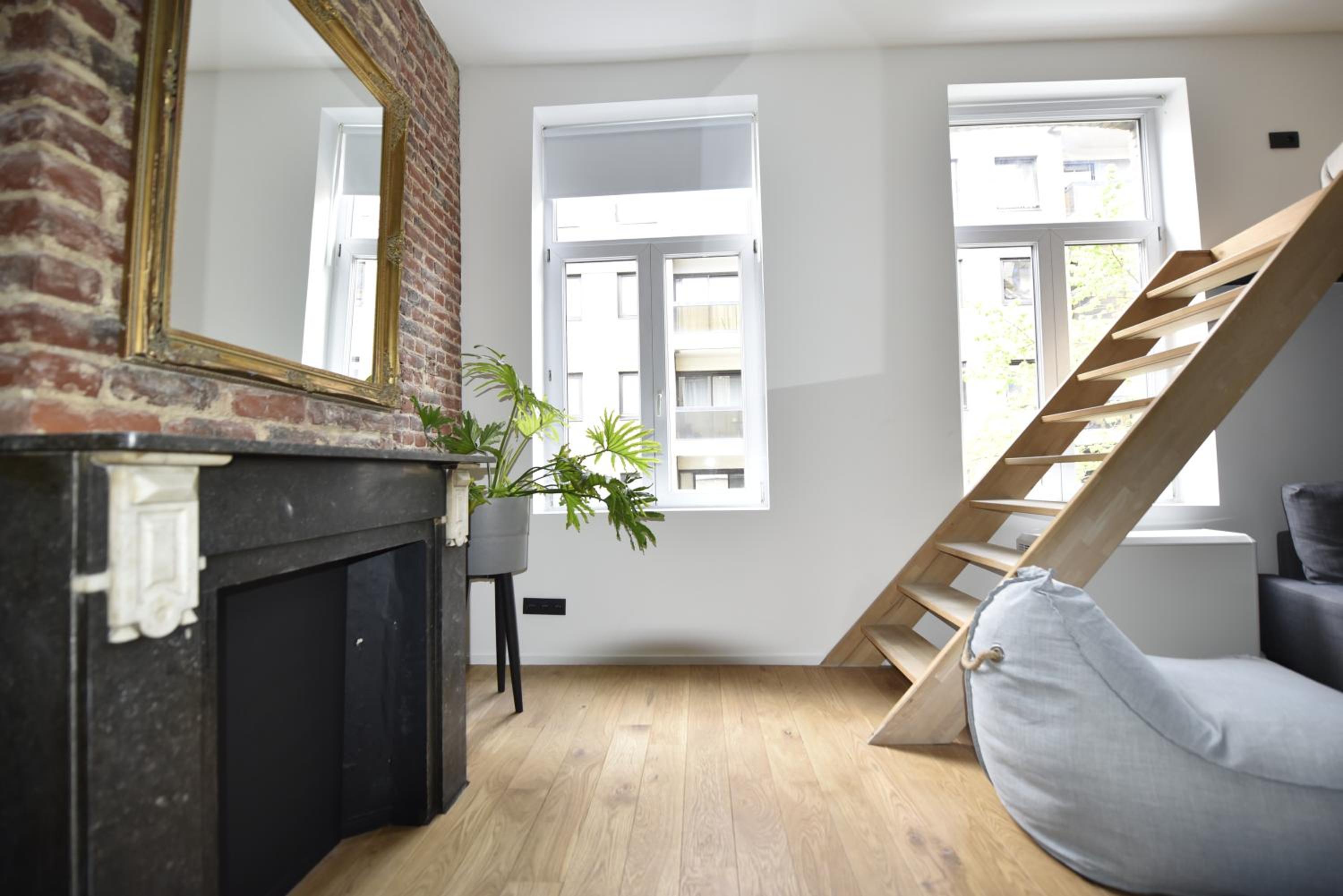 Modern apartment center Brussels