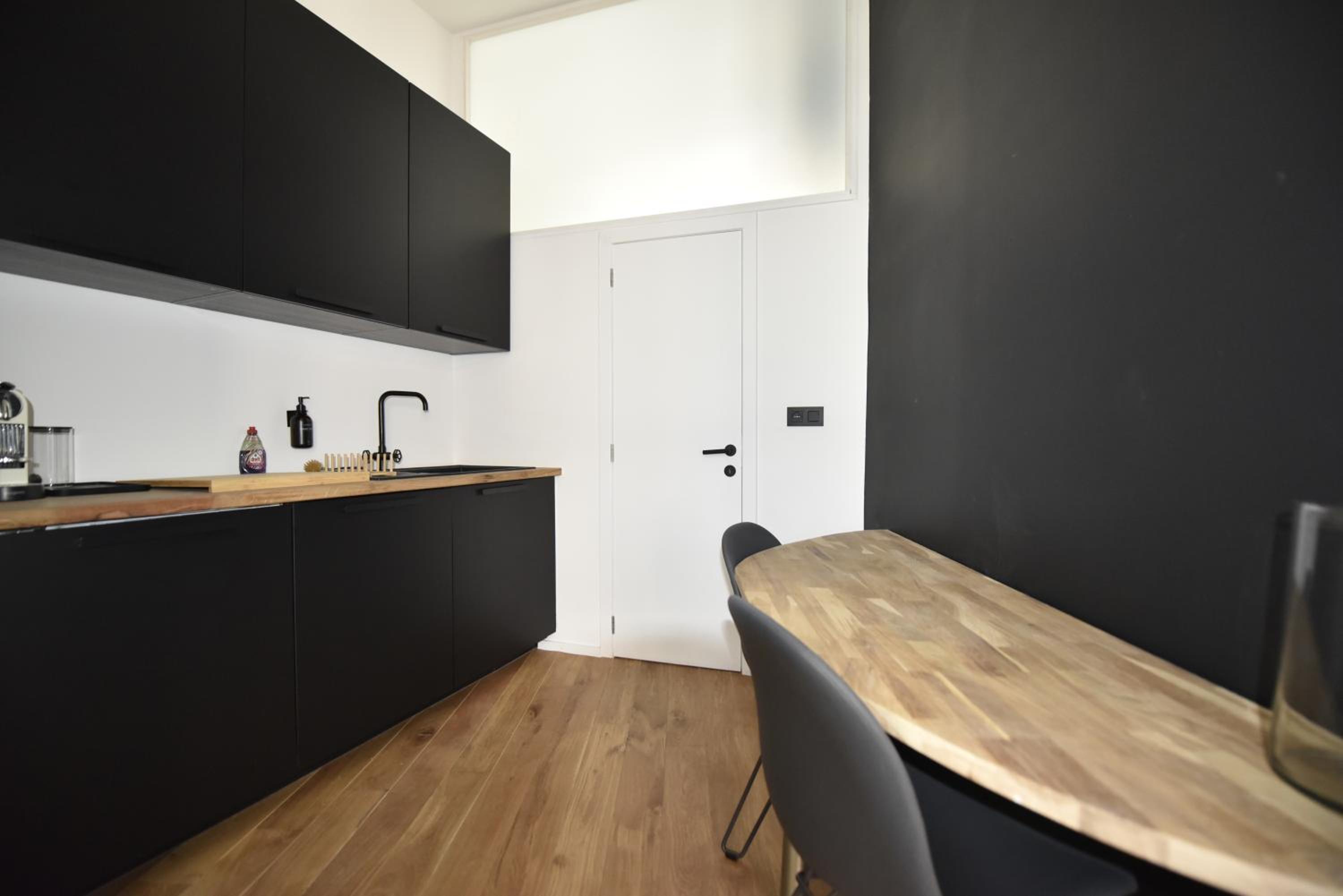 Modern apartment center Brussels
