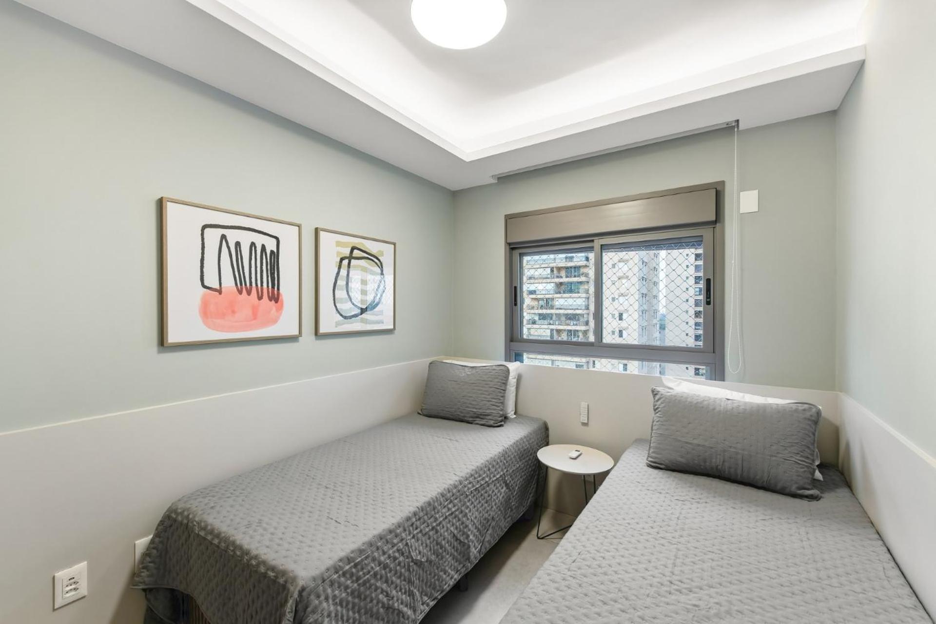 Apartamento Sensacional Novíssimo 67 mts e 2 quartos, para até 6 pessoas