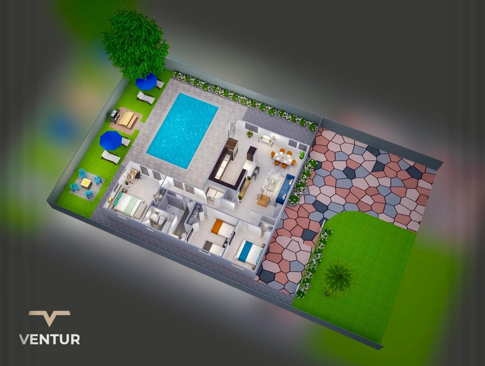 Hollywood Villa Luxury & Private Pool view 3