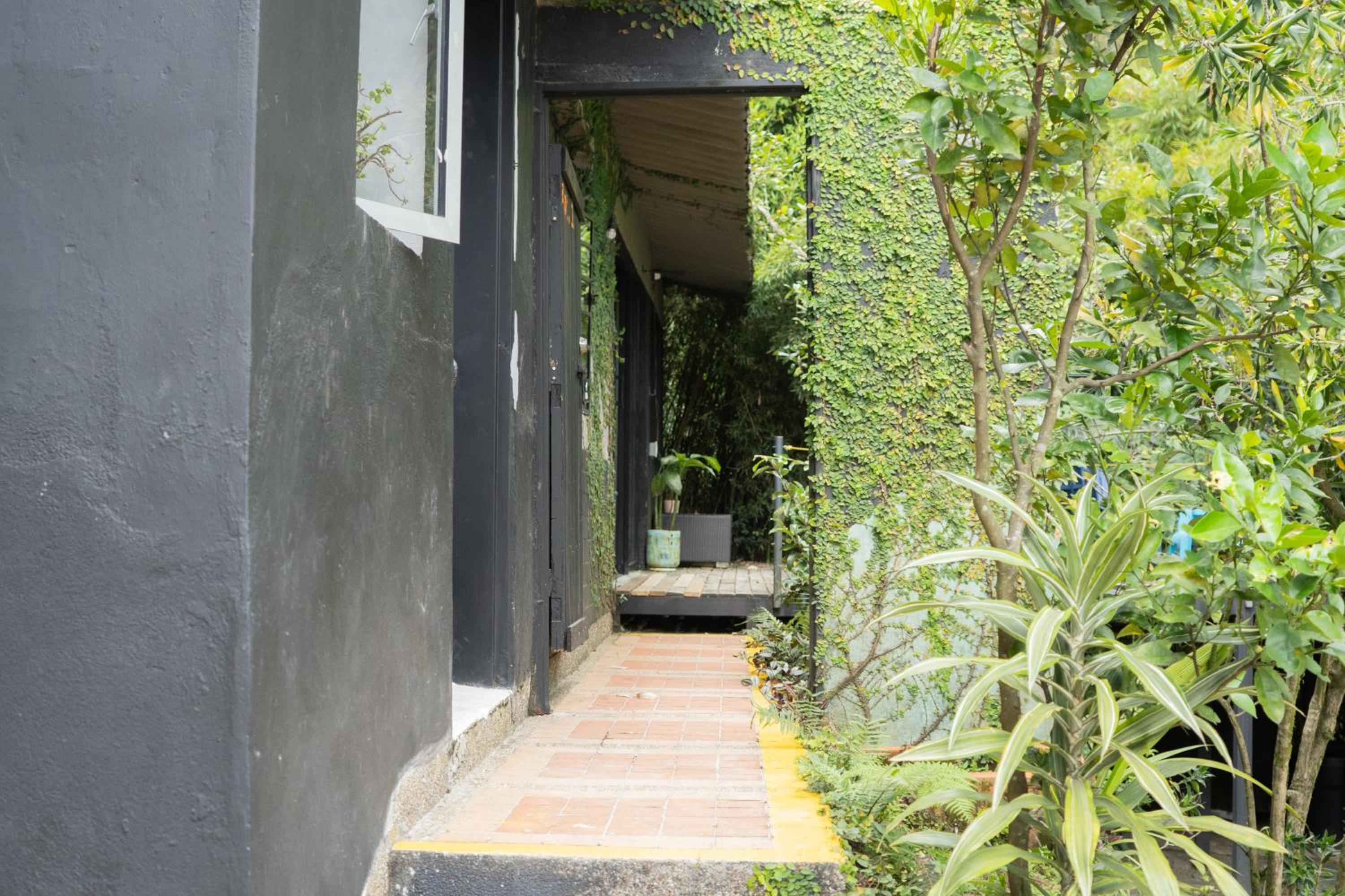 Central House in El Poblado surrounded by nature
