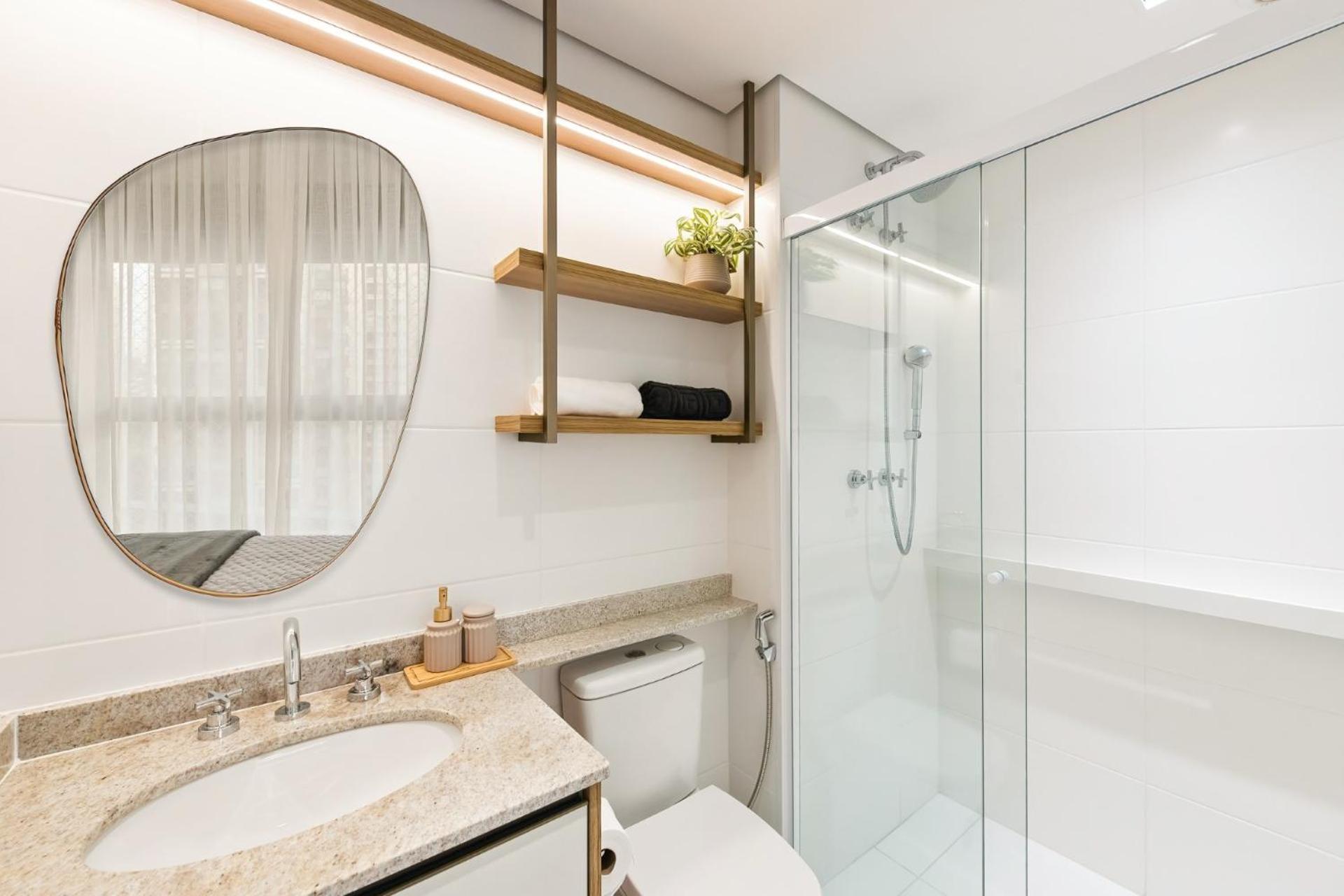 Apartamento Sensacional Novíssimo 67 mts e 2 quartos, para até 6 pessoas