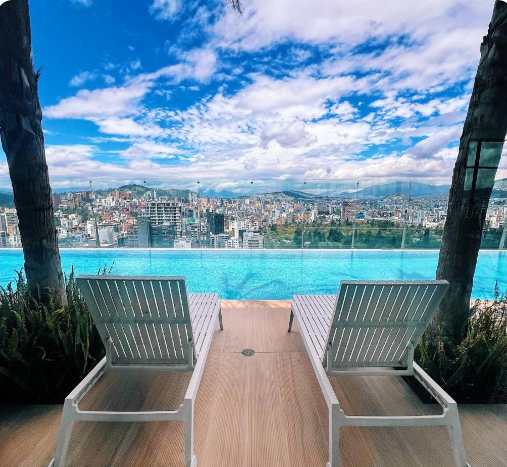 Penthouse con vista panorámica piscina Jacuzzy gym