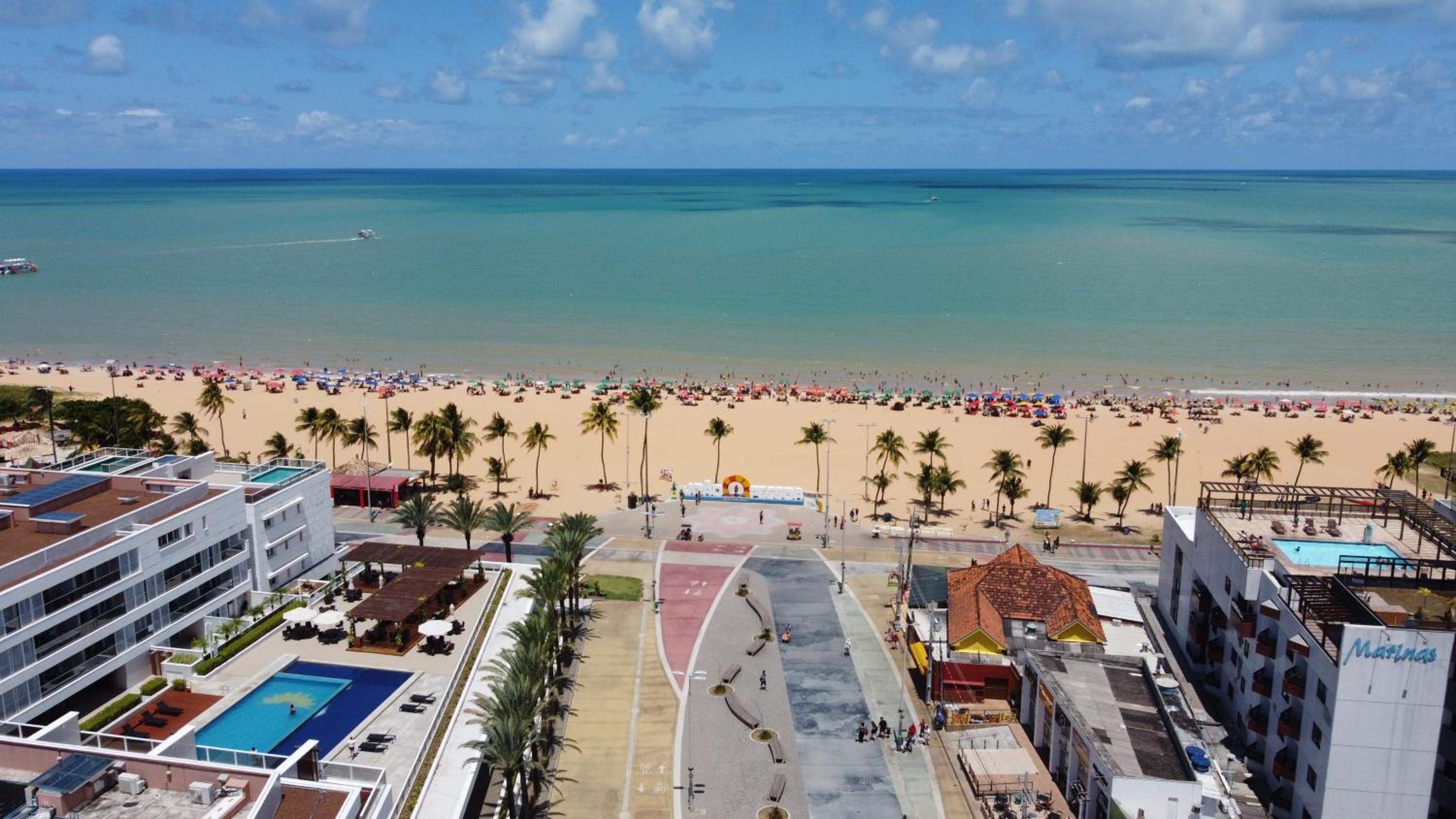 Lindo Flat na Orla da Praia de Tambaú