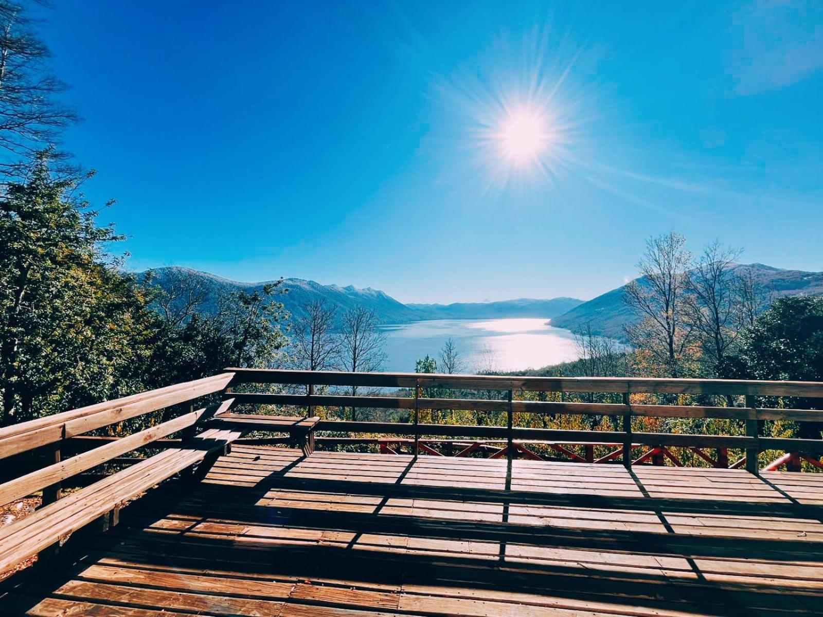 casa con vista al lago caburgua