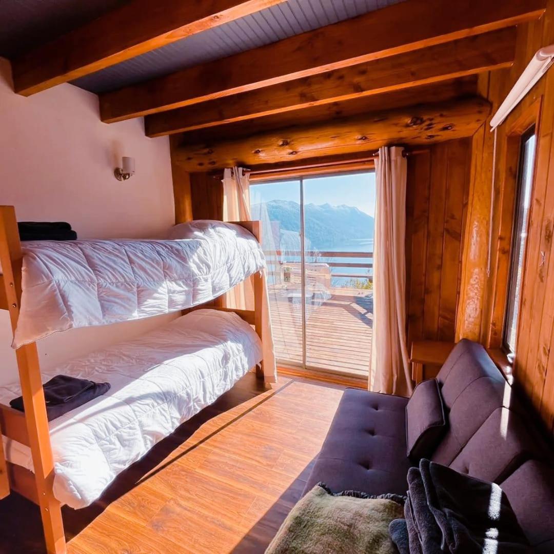 casa con vista al lago caburgua