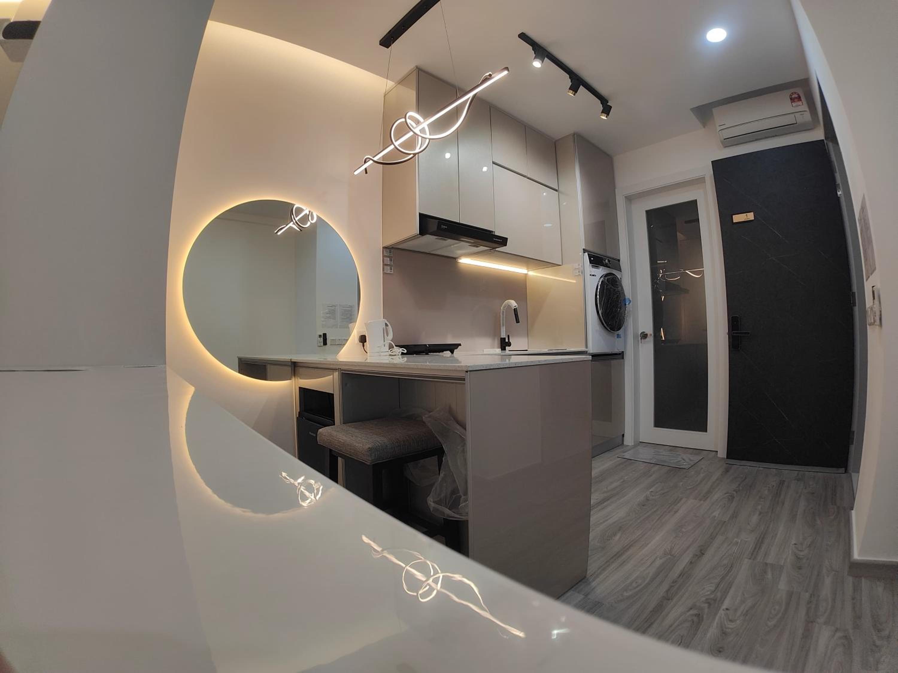 THR1 Cozy Studio with Netflix at SKYTREES Bukit Indah