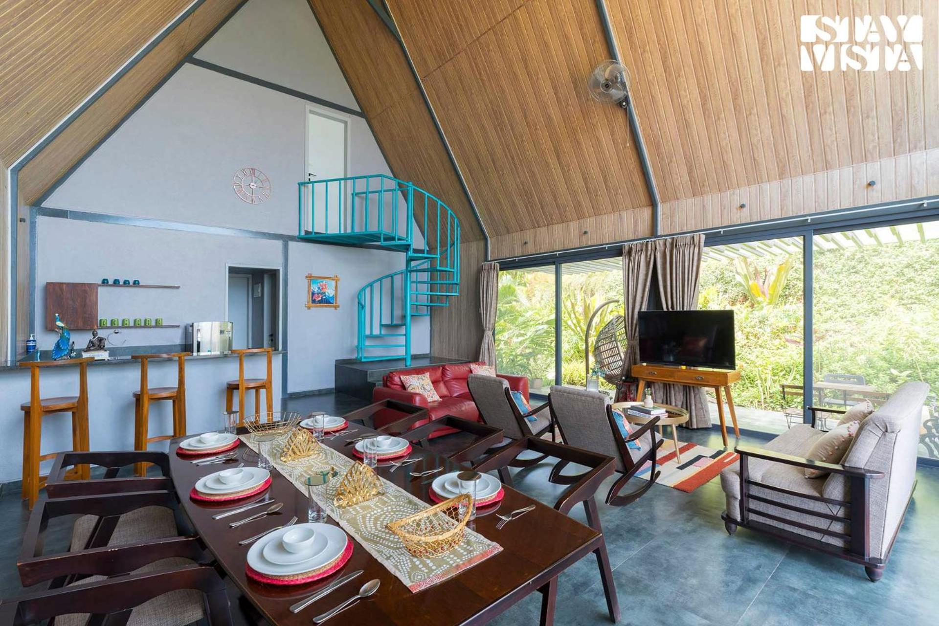 StayVista's Celeste Villa - Hill-View Retreat with Infinity Pool view 3