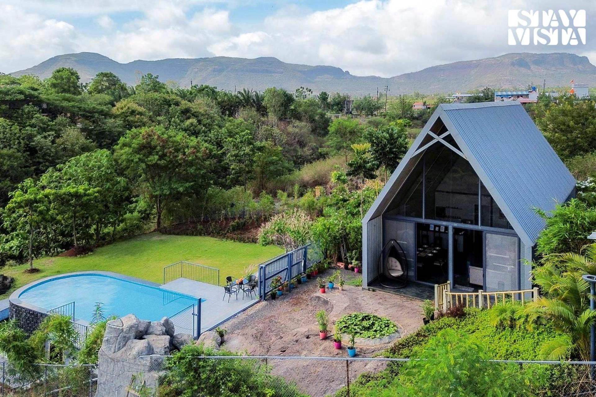 StayVista's Celeste Villa - Hill-View Retreat with Infinity Pool view 2