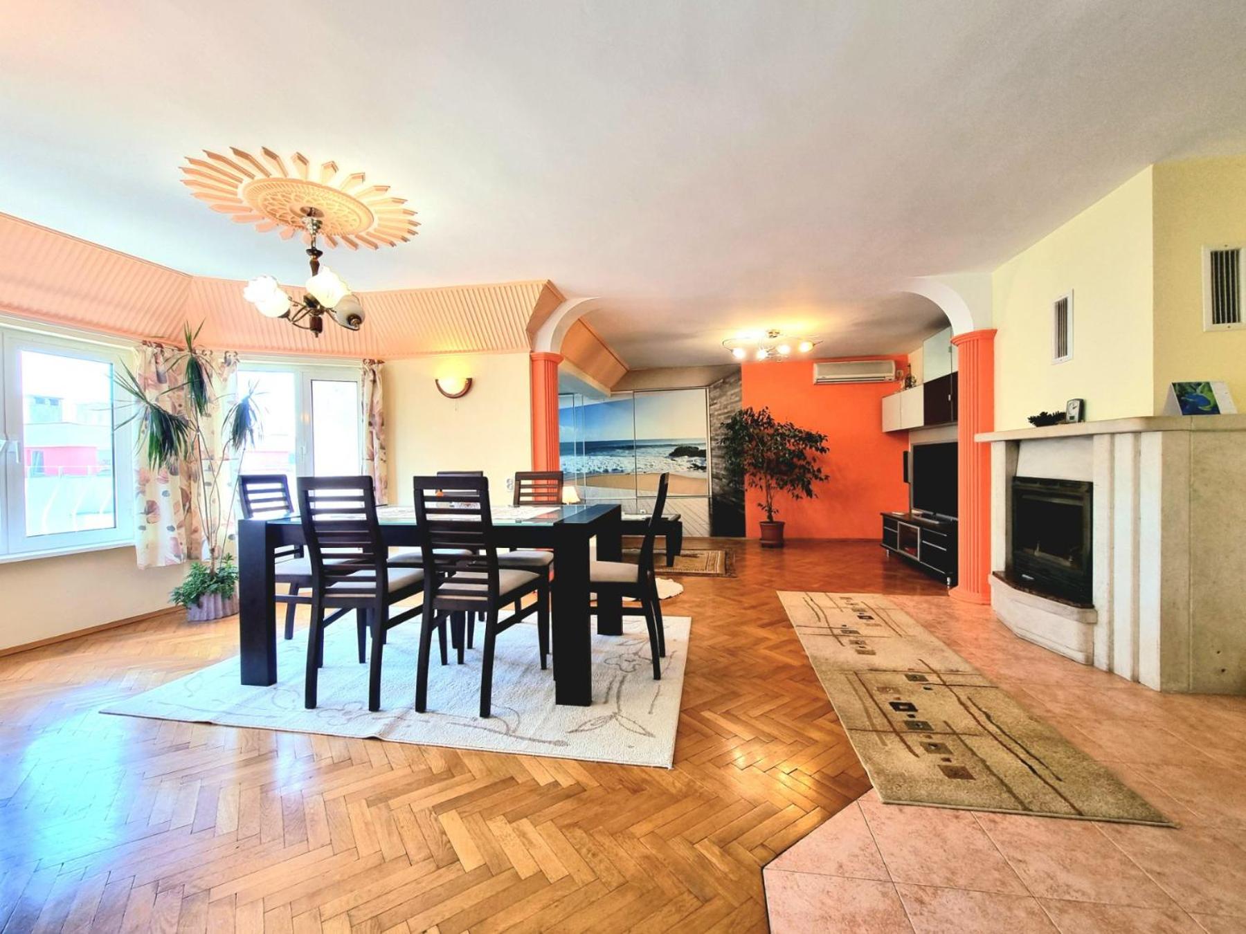 Two-Floor Sunny Apartment in City Centre