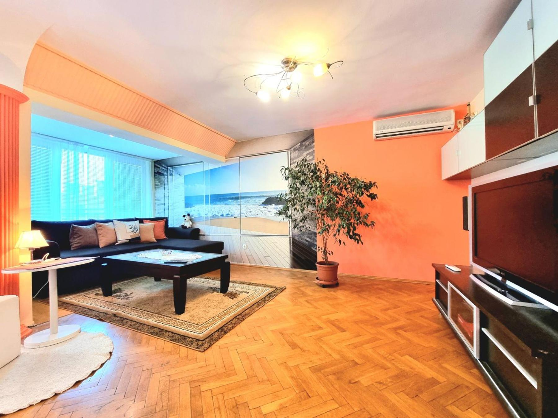 Two-Floor Sunny Apartment in City Centre