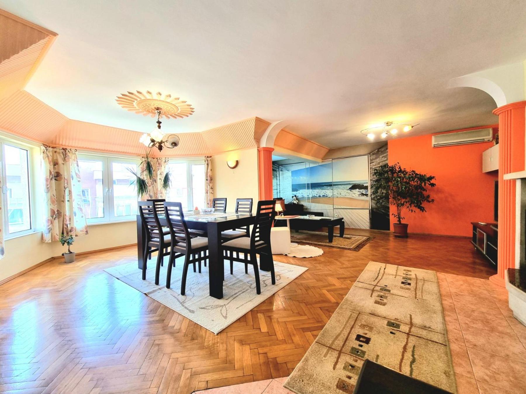 Two-Floor Sunny Apartment in City Centre
