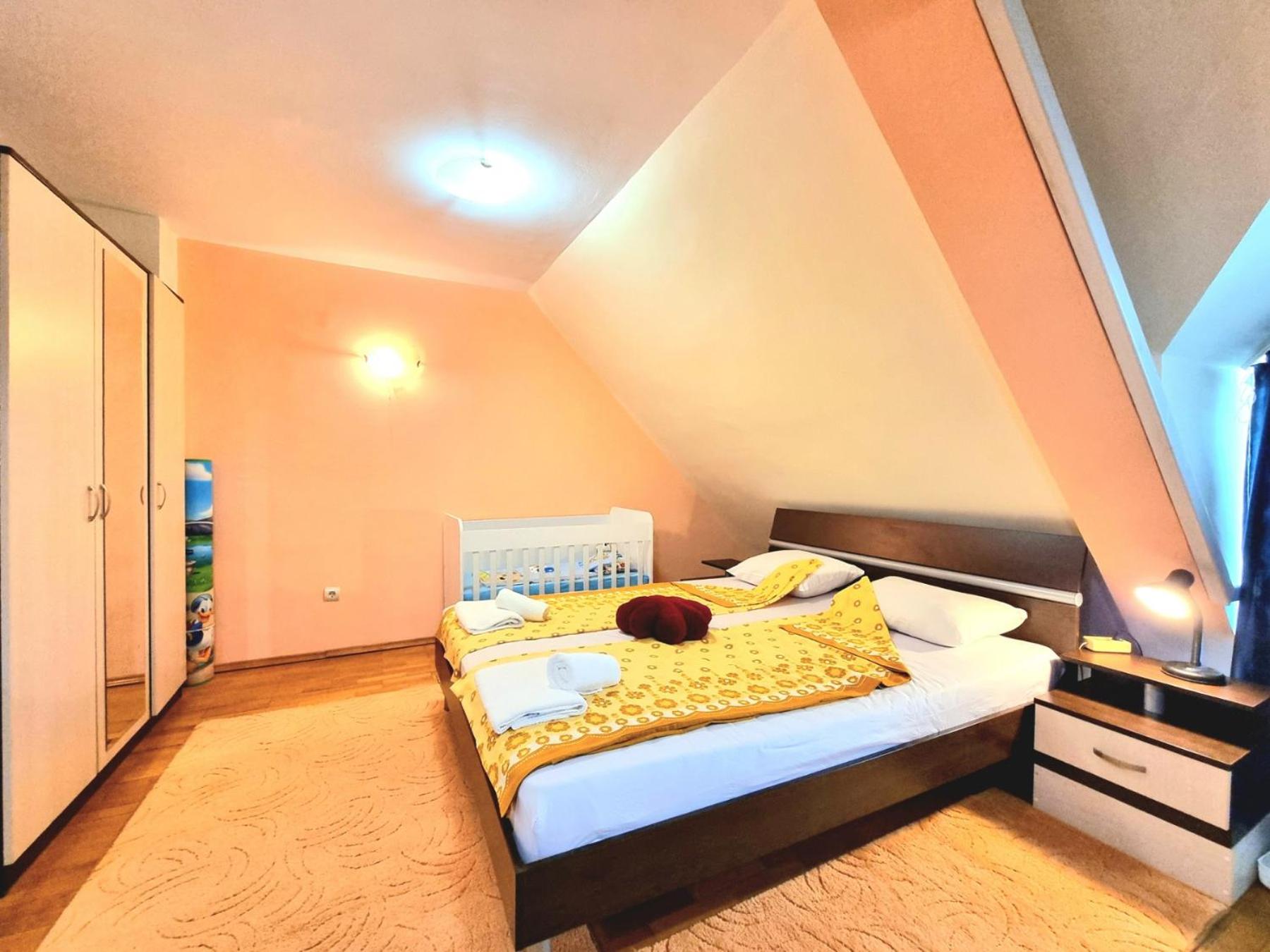 Two-Floor Sunny Apartment in City Centre