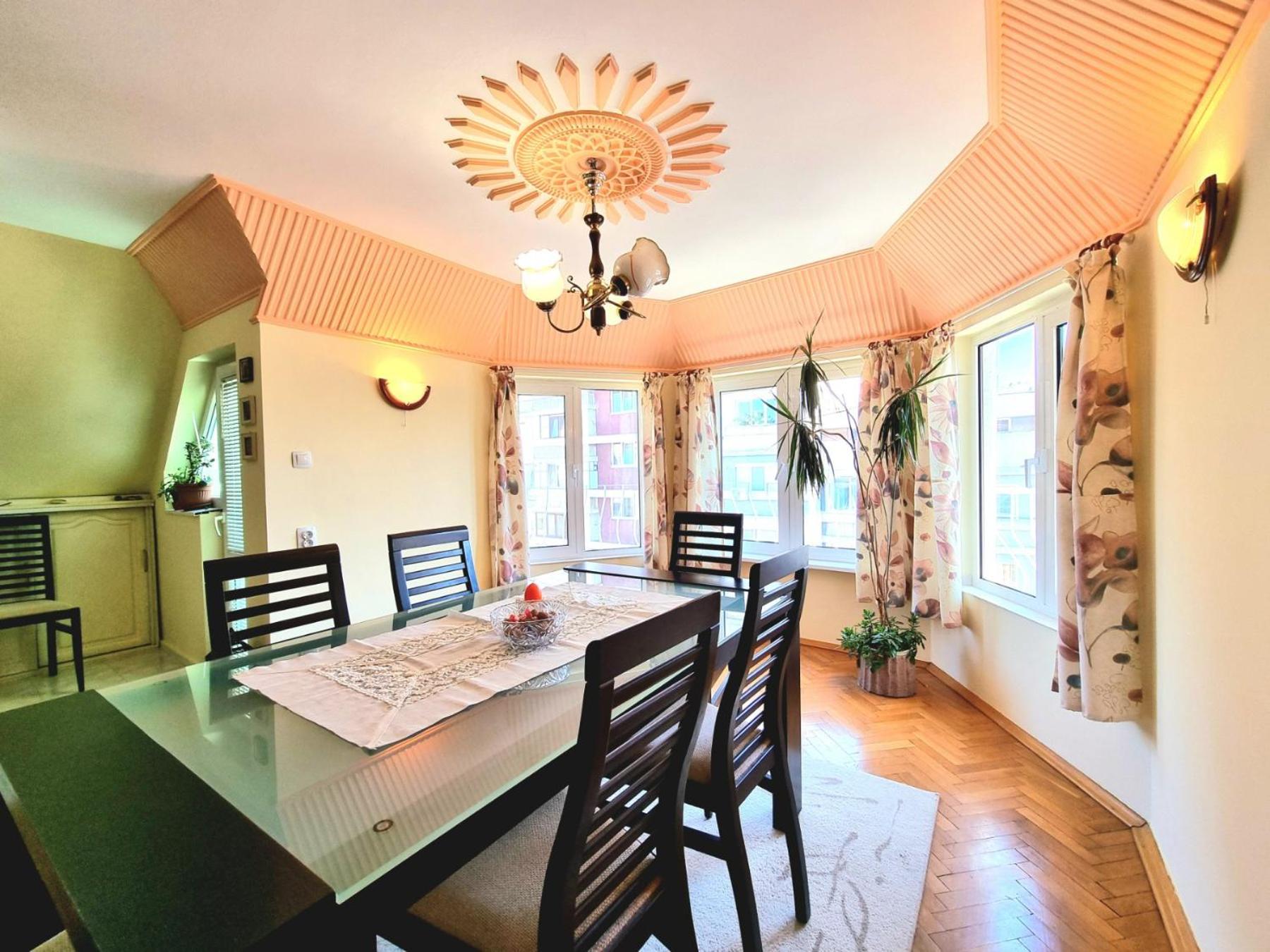 Two-Floor Sunny Apartment in City Centre