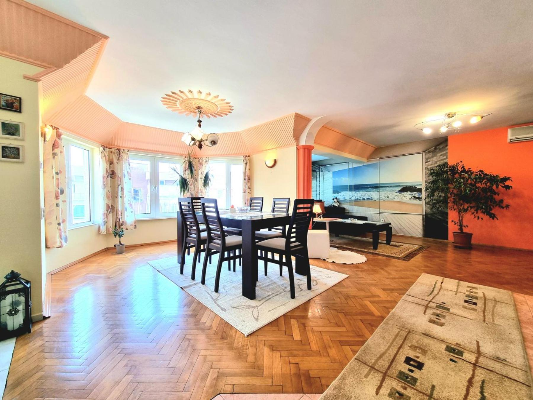 Two-Floor Sunny Apartment in City Centre