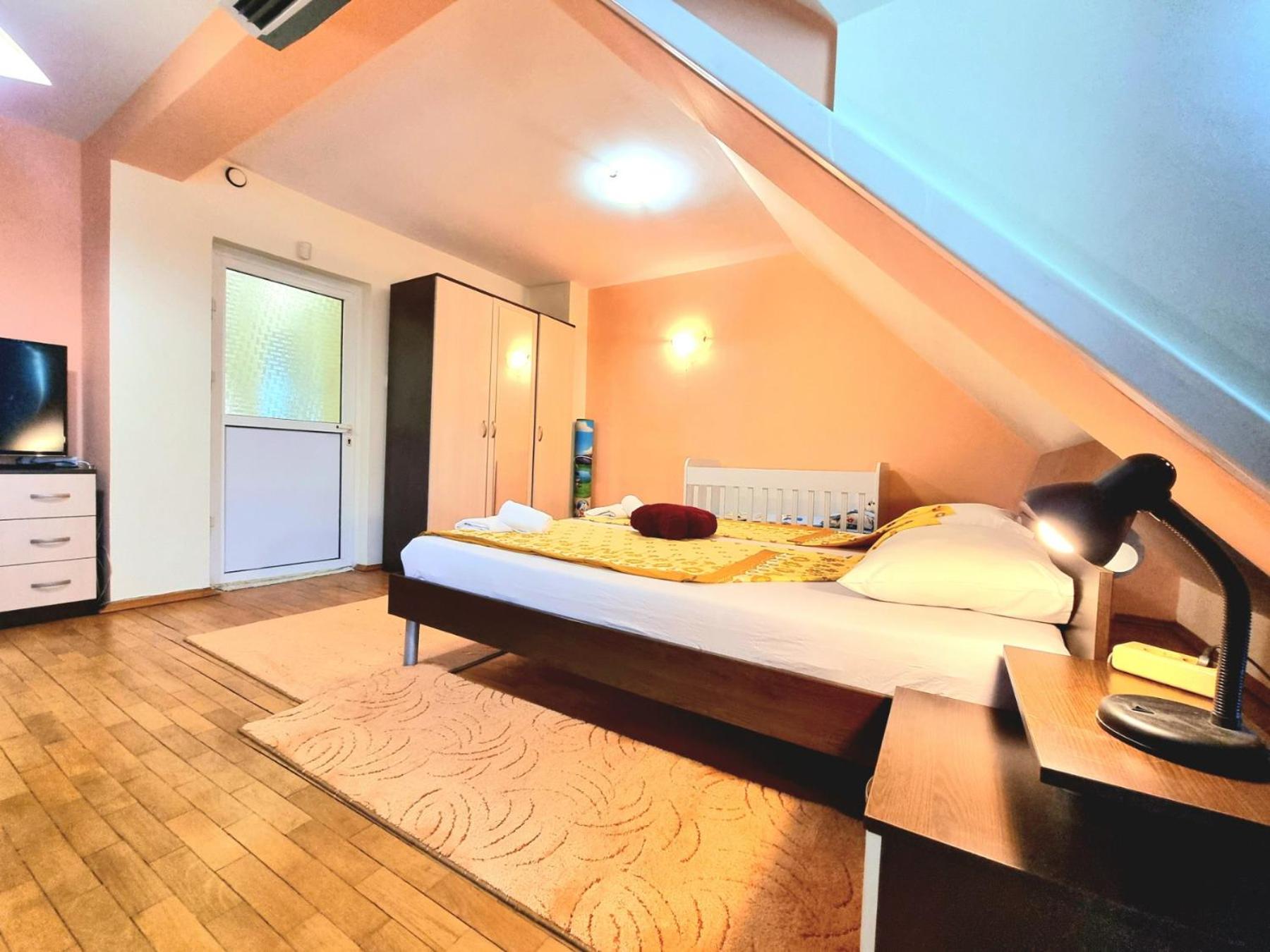 Two-Floor Sunny Apartment in City Centre