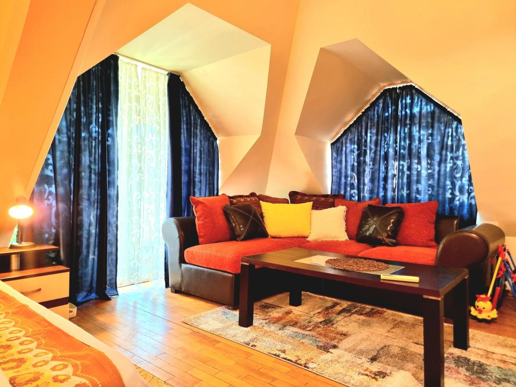 Two-Floor Sunny Apartment in City Centre