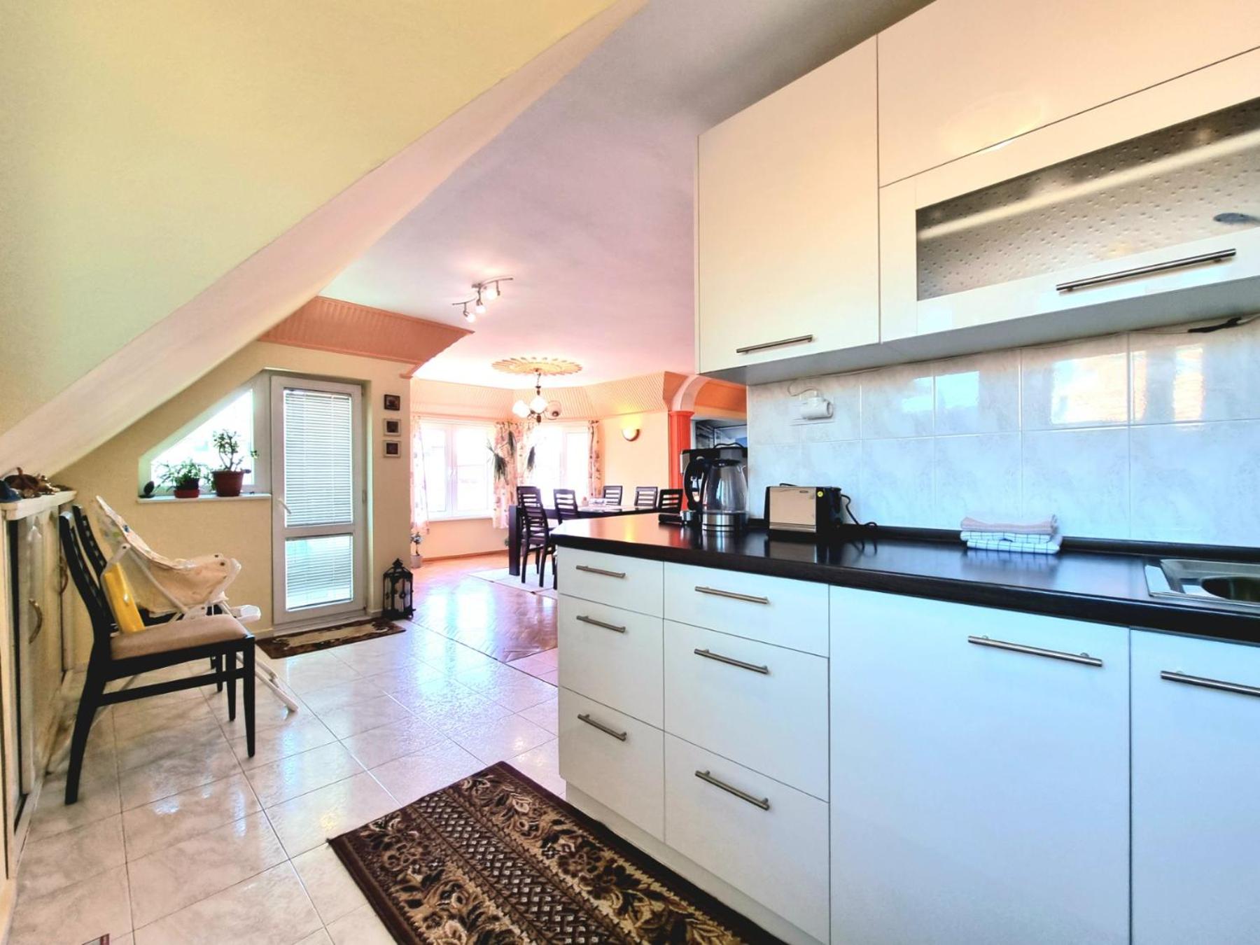 Two-Floor Sunny Apartment in City Centre