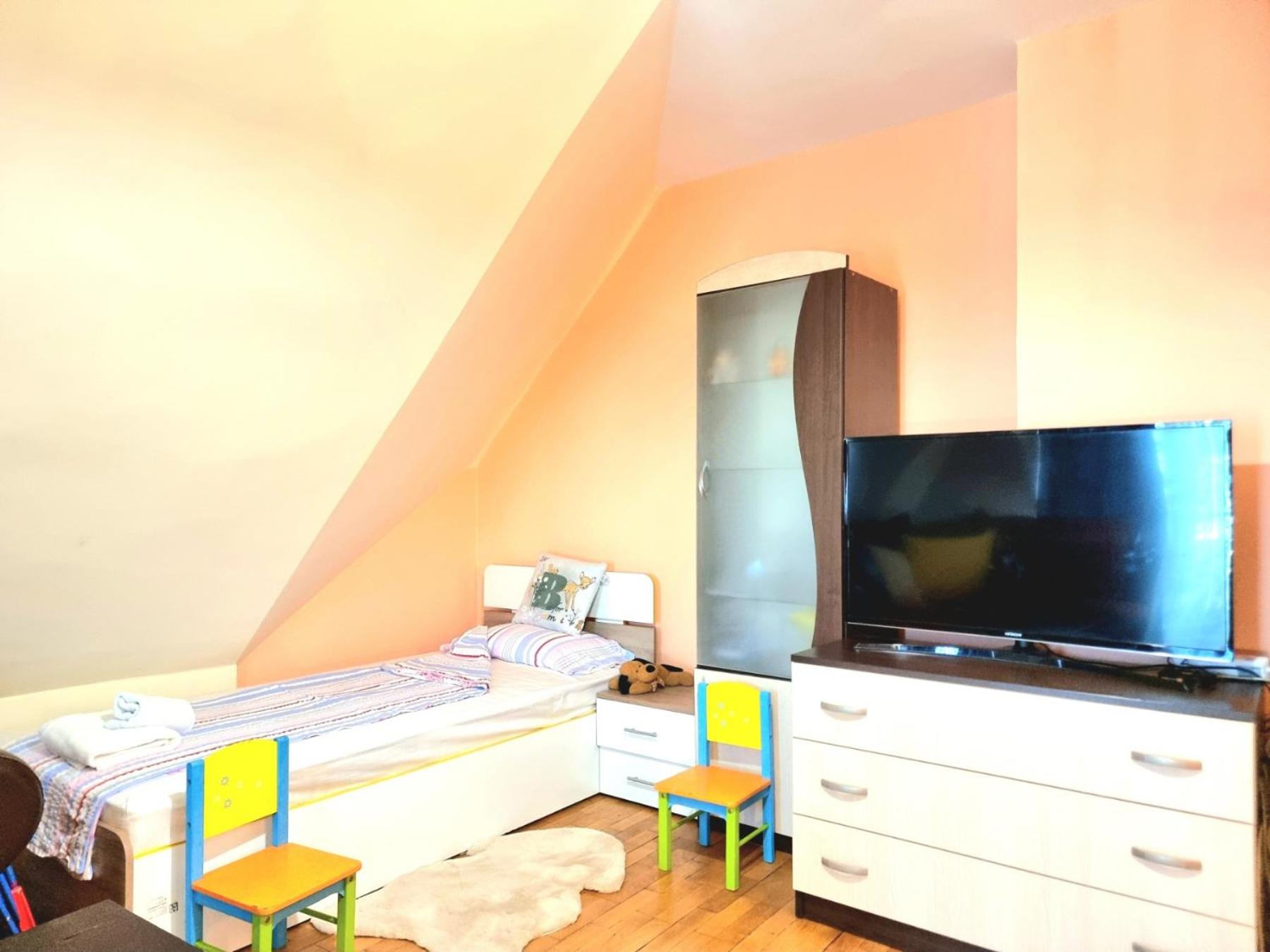 Two-Floor Sunny Apartment in City Centre