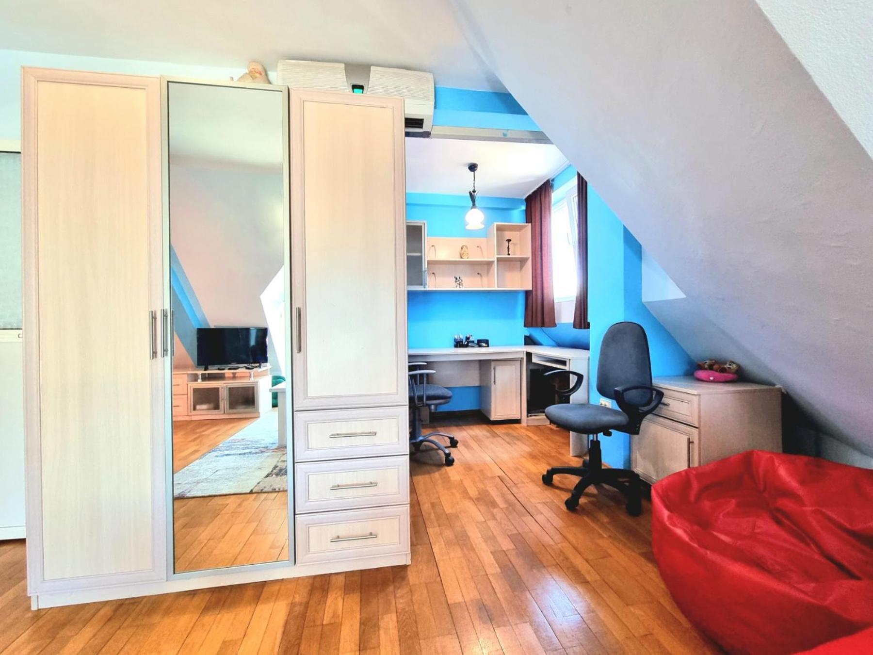 Two-Floor Sunny Apartment in City Centre