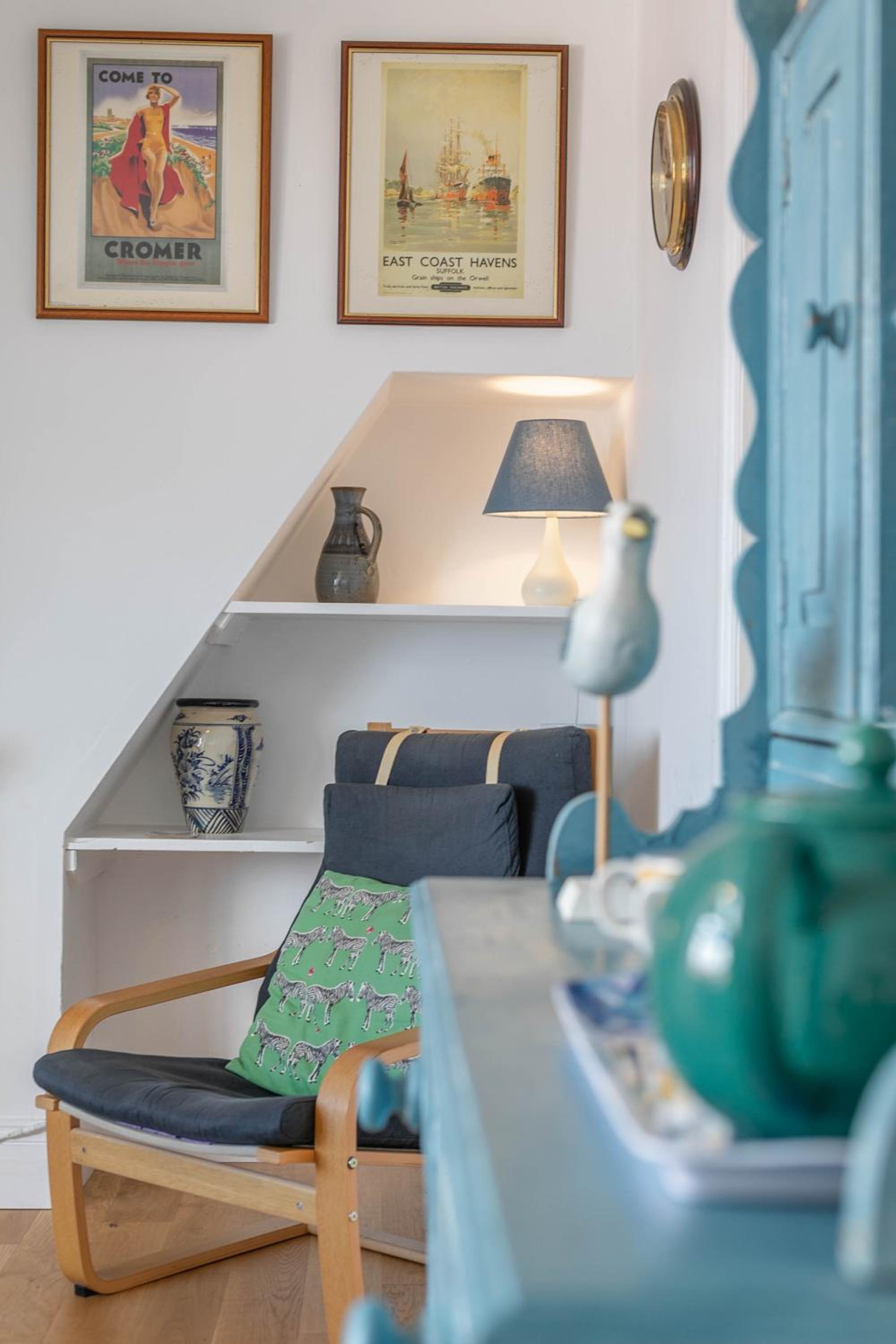 The Crows Nest - Apartment with great sea views- Crabpot Cottages Sheringham view 2