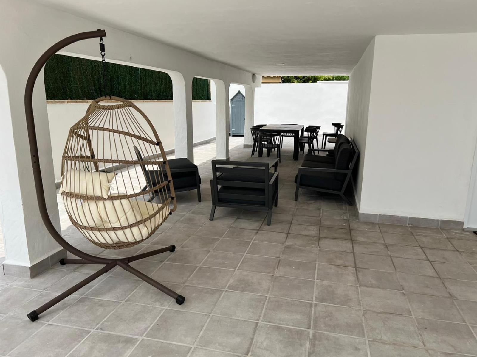 Beachfront vila