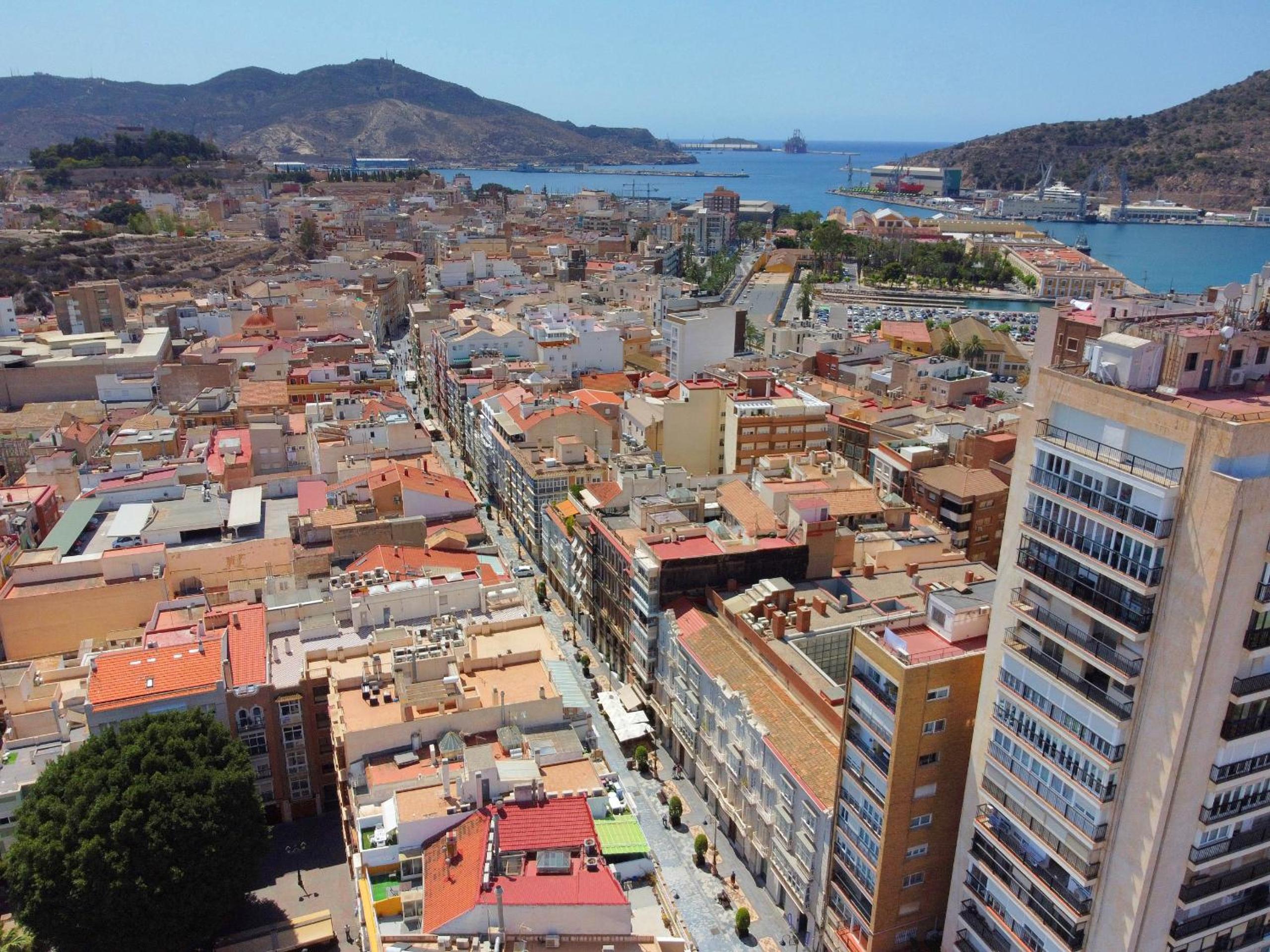 Apartamentos Nuevo Edificio Alba Cartagena centro Parking
