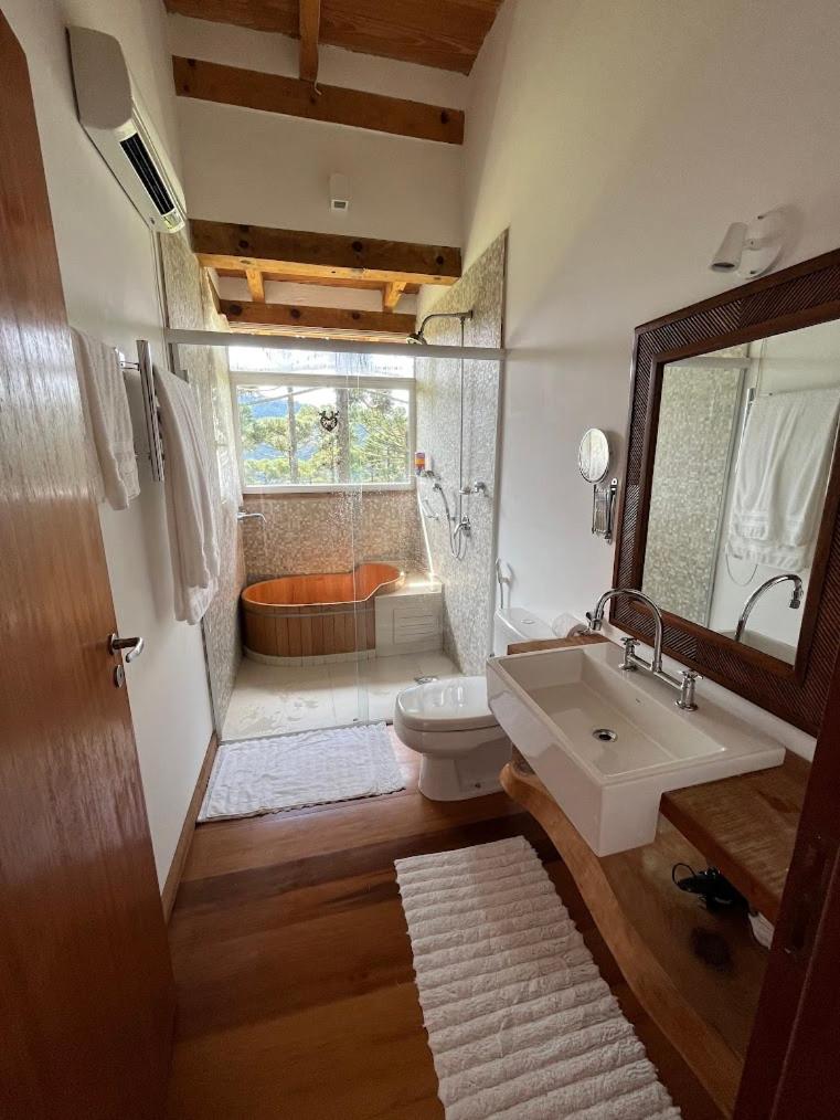 Super Cabana na Montanha I com Ofurô I Alto Padrão