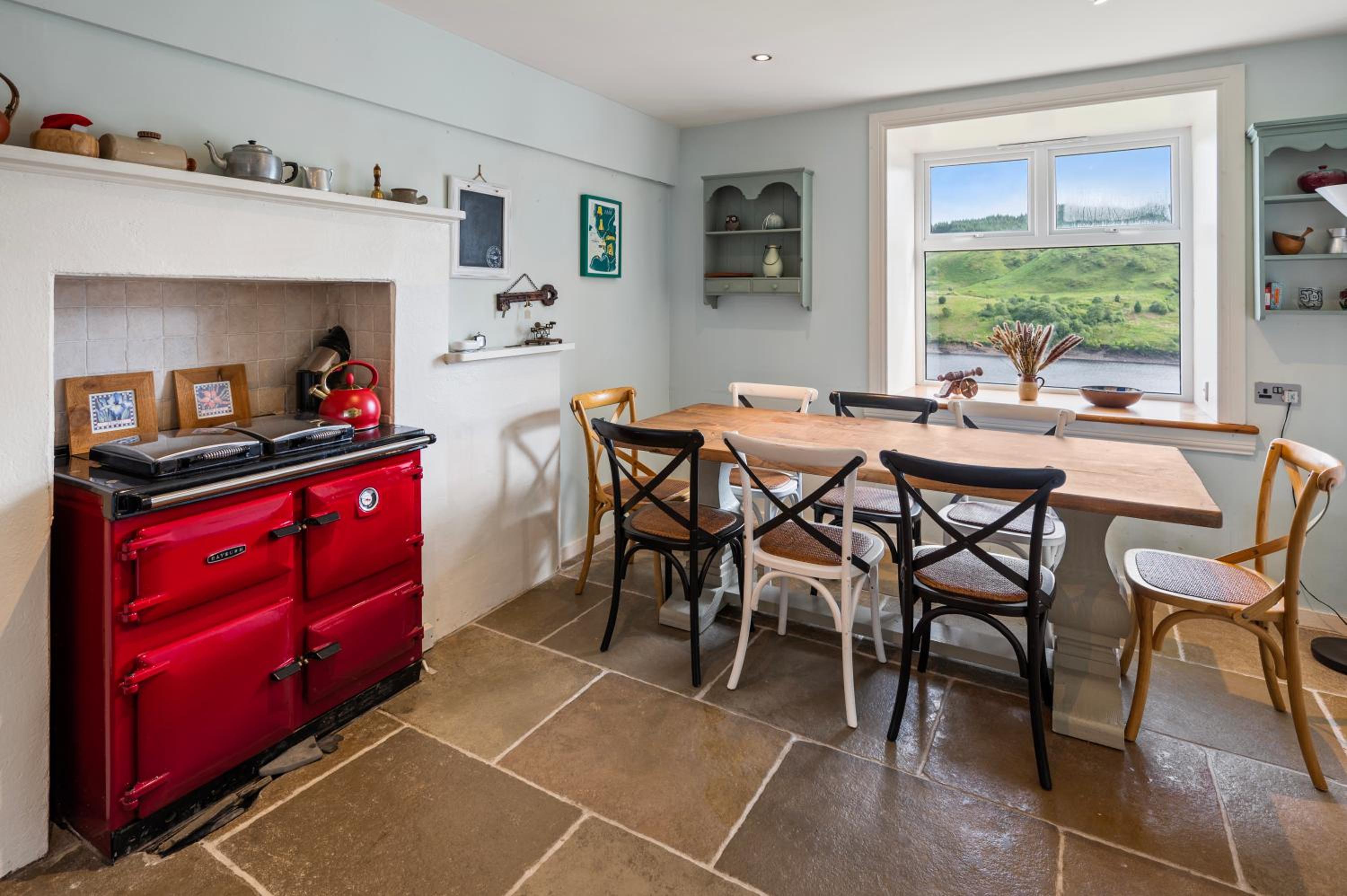 Farmhouse on Loch Tralaig view 4