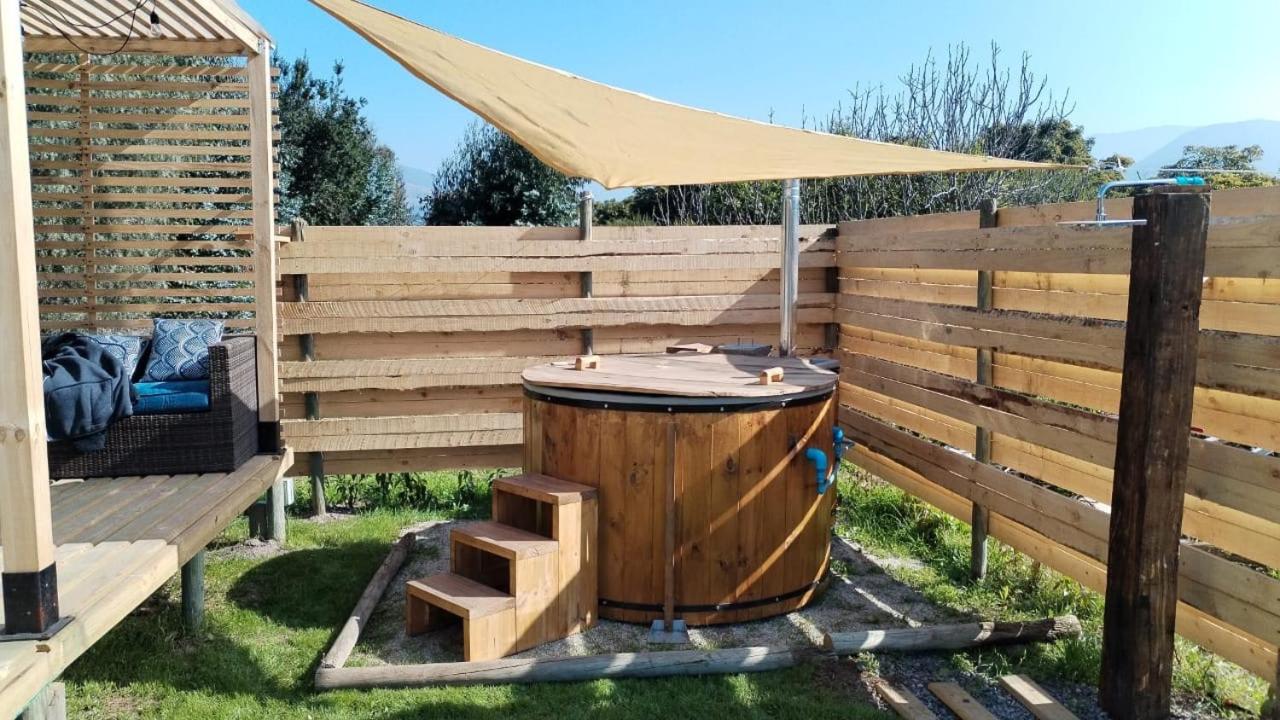 Tiny house con tinaja privada