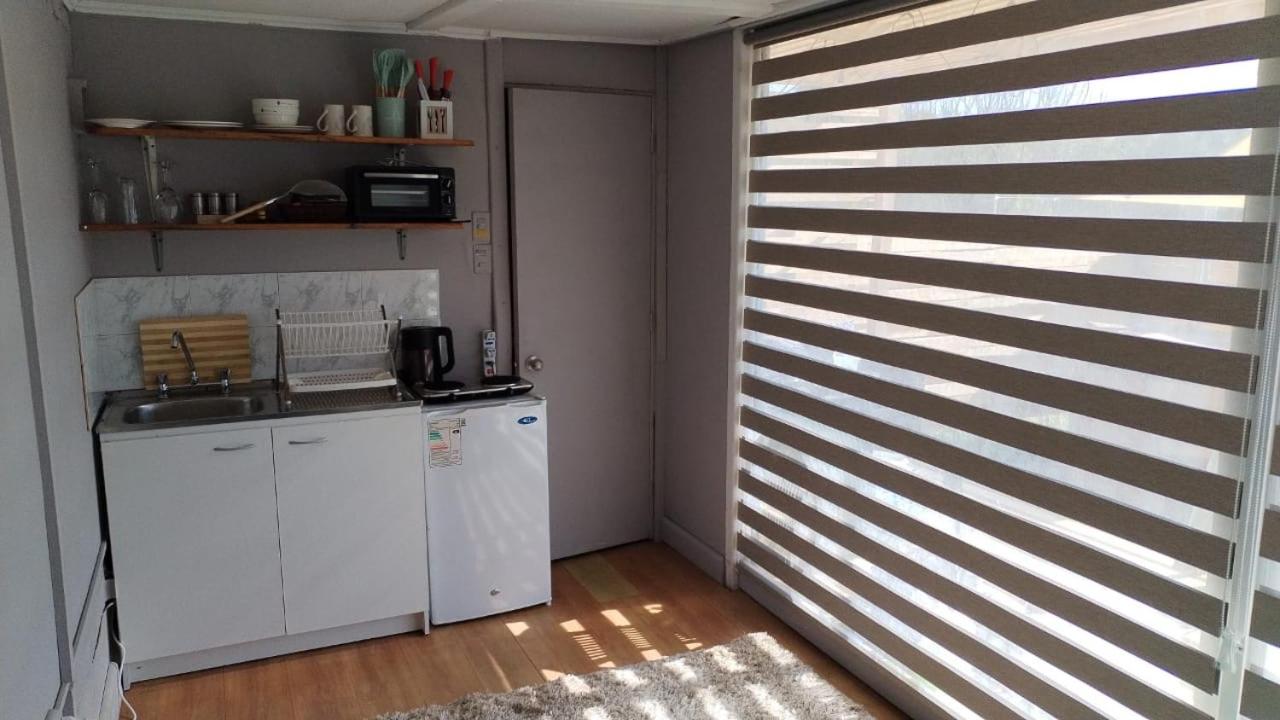 Tiny house con tinaja privada