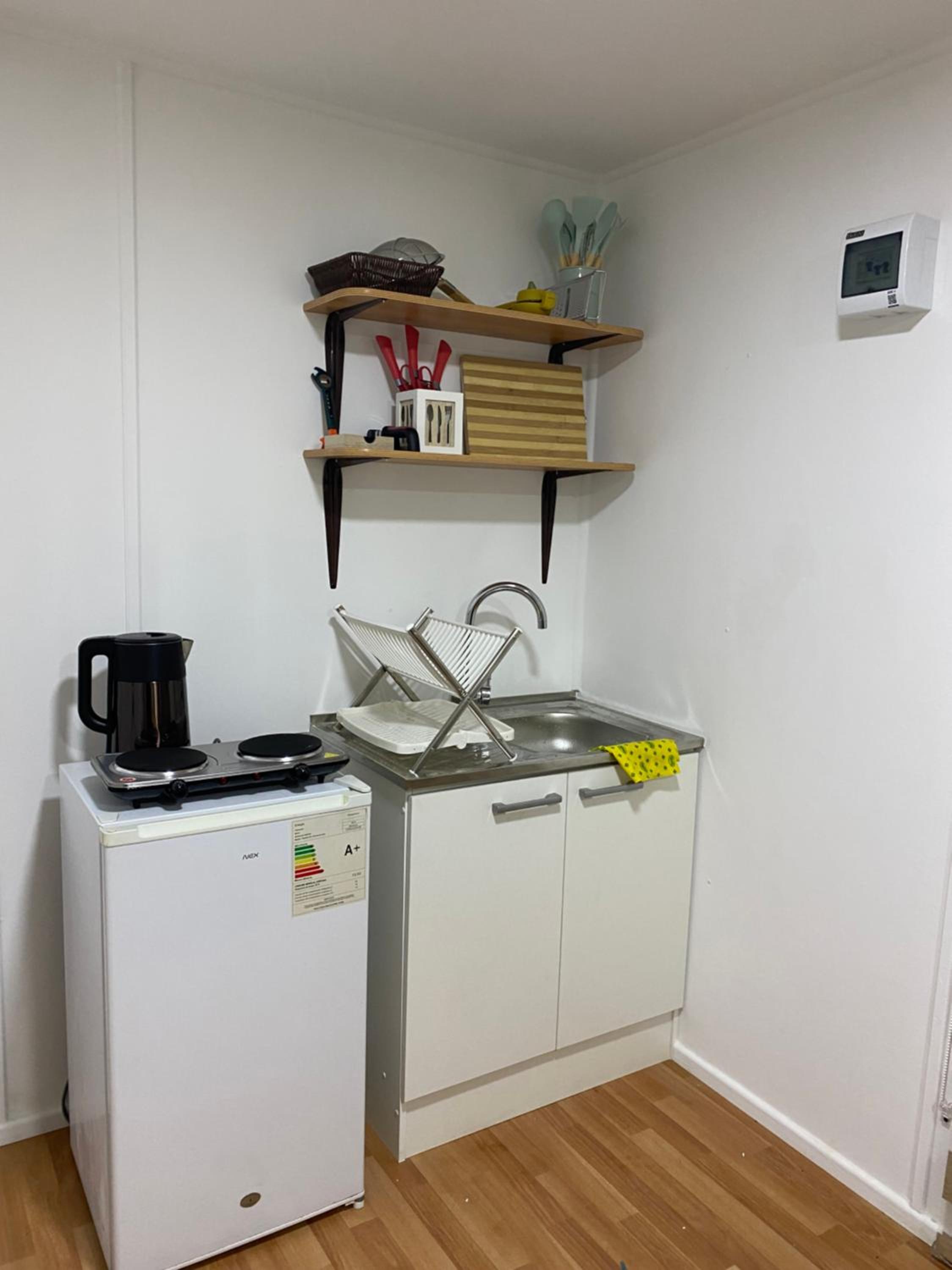 Tiny house con tinaja privada