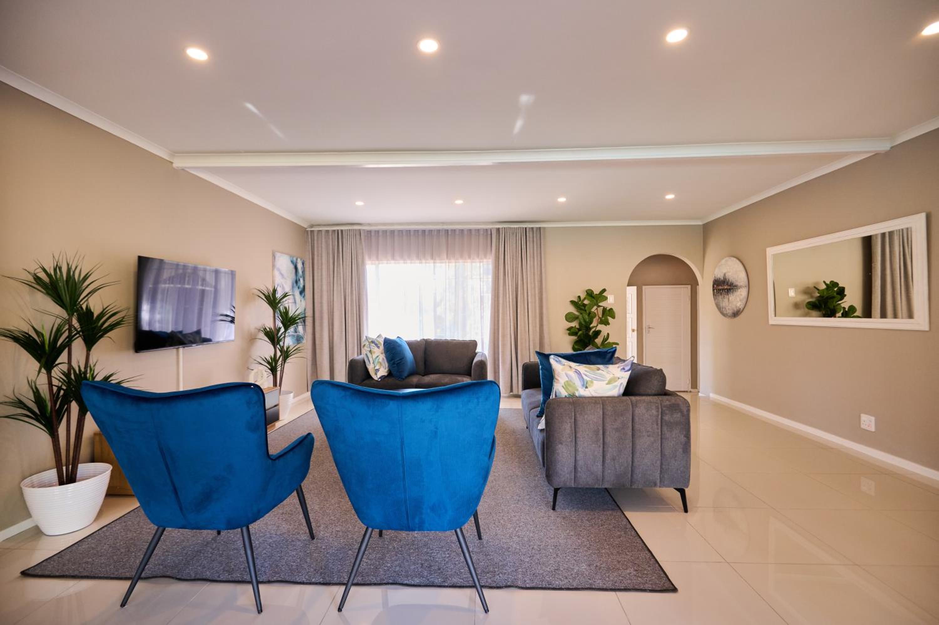 Sunny villa with pool and garden