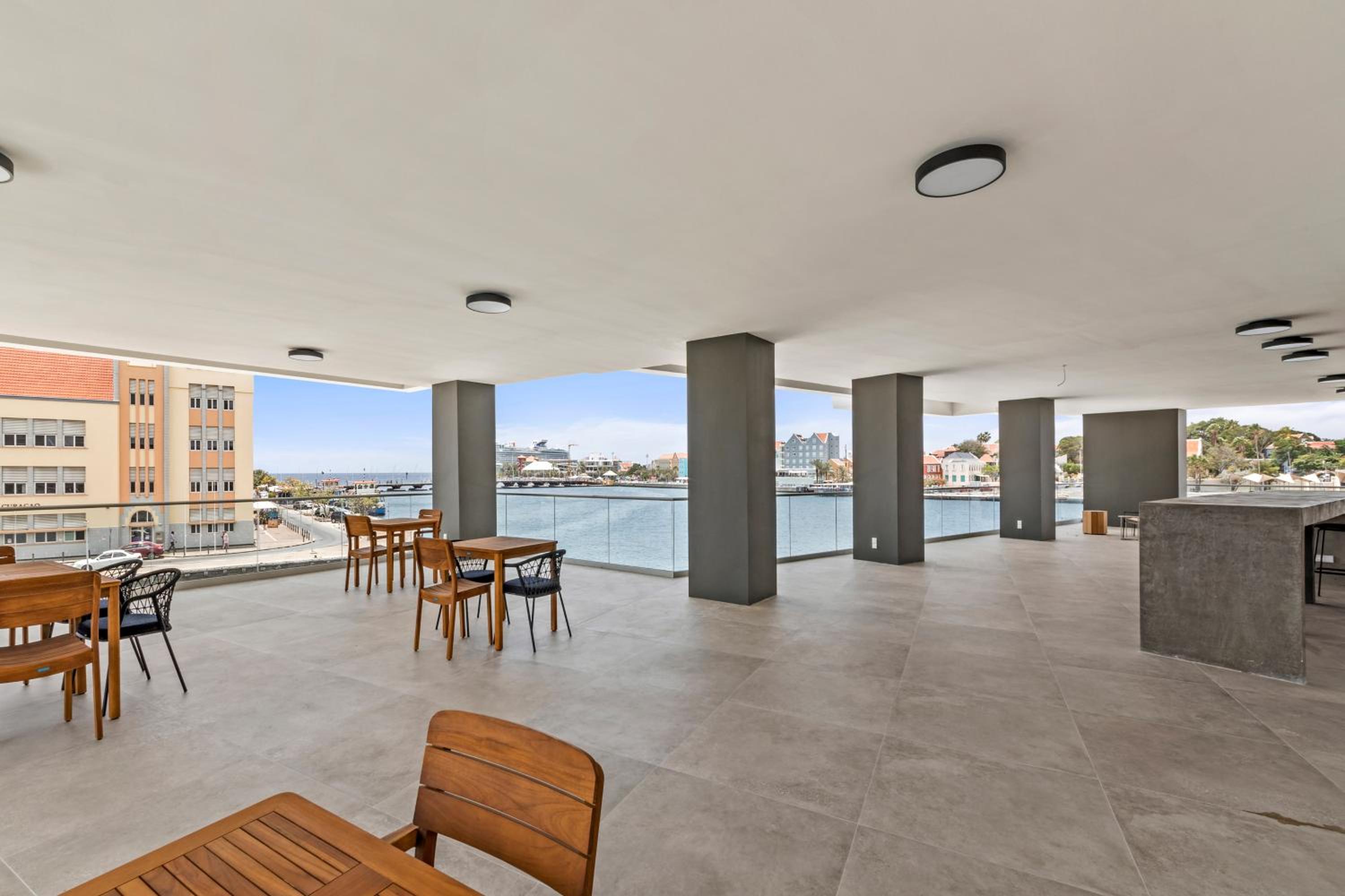 The Wharf apartments, downtown Willemstad