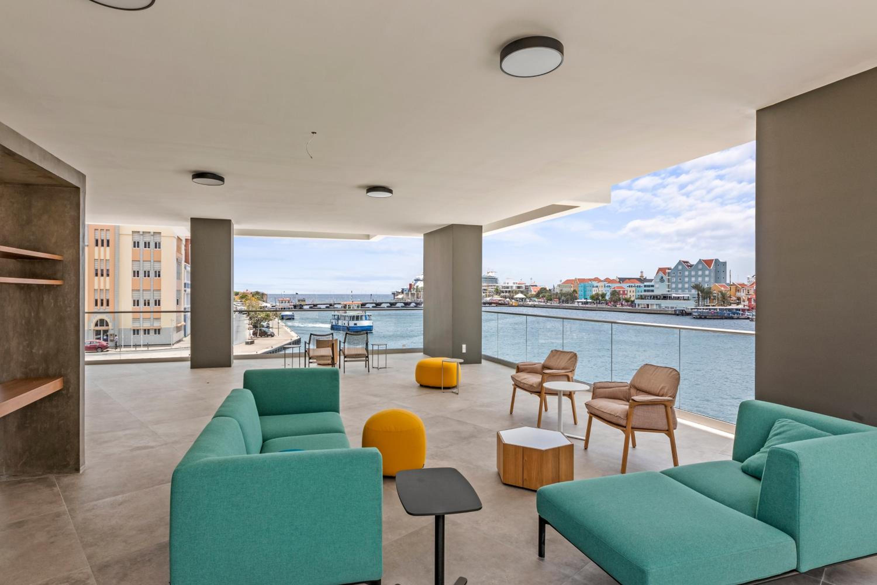 The Wharf apartments, downtown Willemstad
