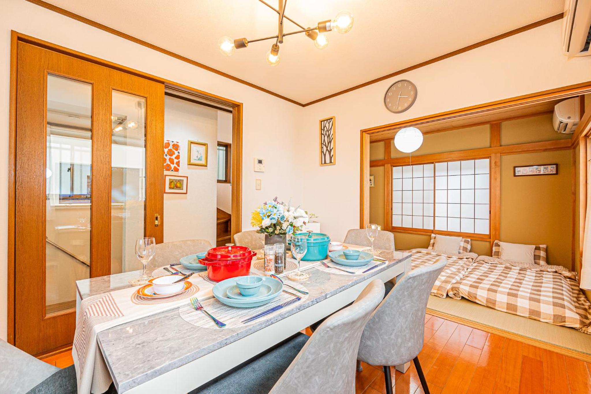 Asakusa-Ginza-Skytree-Stn-4min-95sqm-Garage-2WC-2Swr