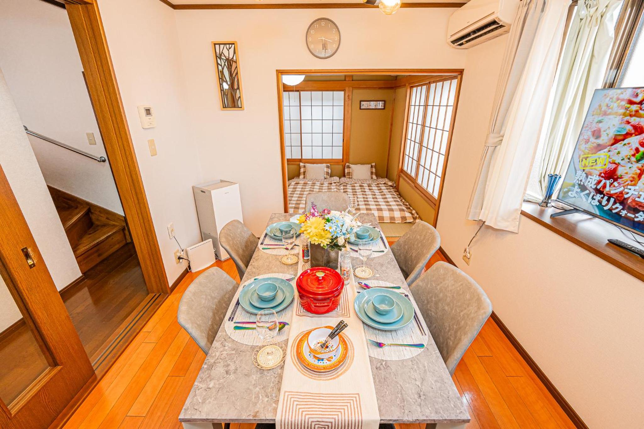 Asakusa-Ginza-Skytree-Stn-4min-95sqm-Garage-2WC-2Swr