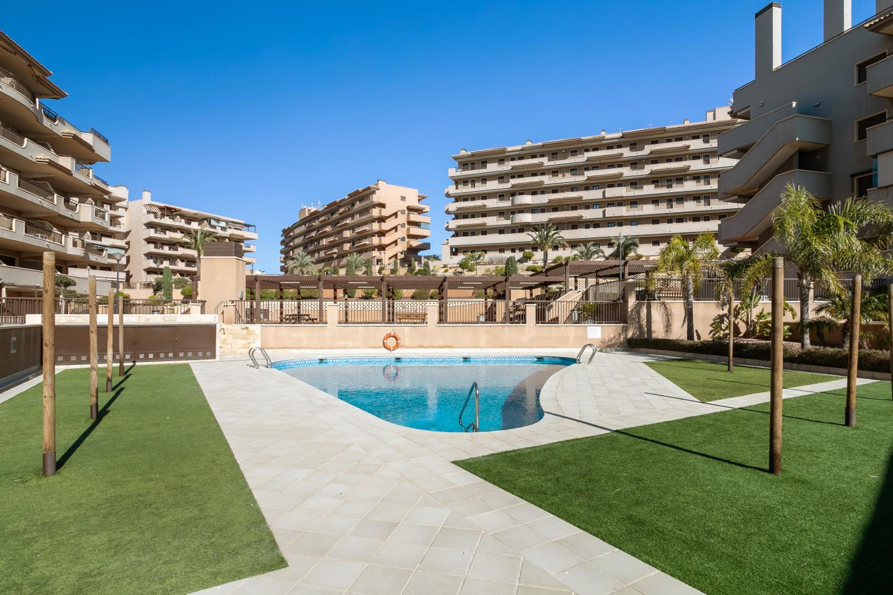 Luxury flat beach ressort sea view