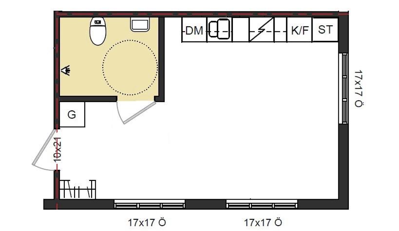Nya 1or 2or i centrala Halmstad view 5